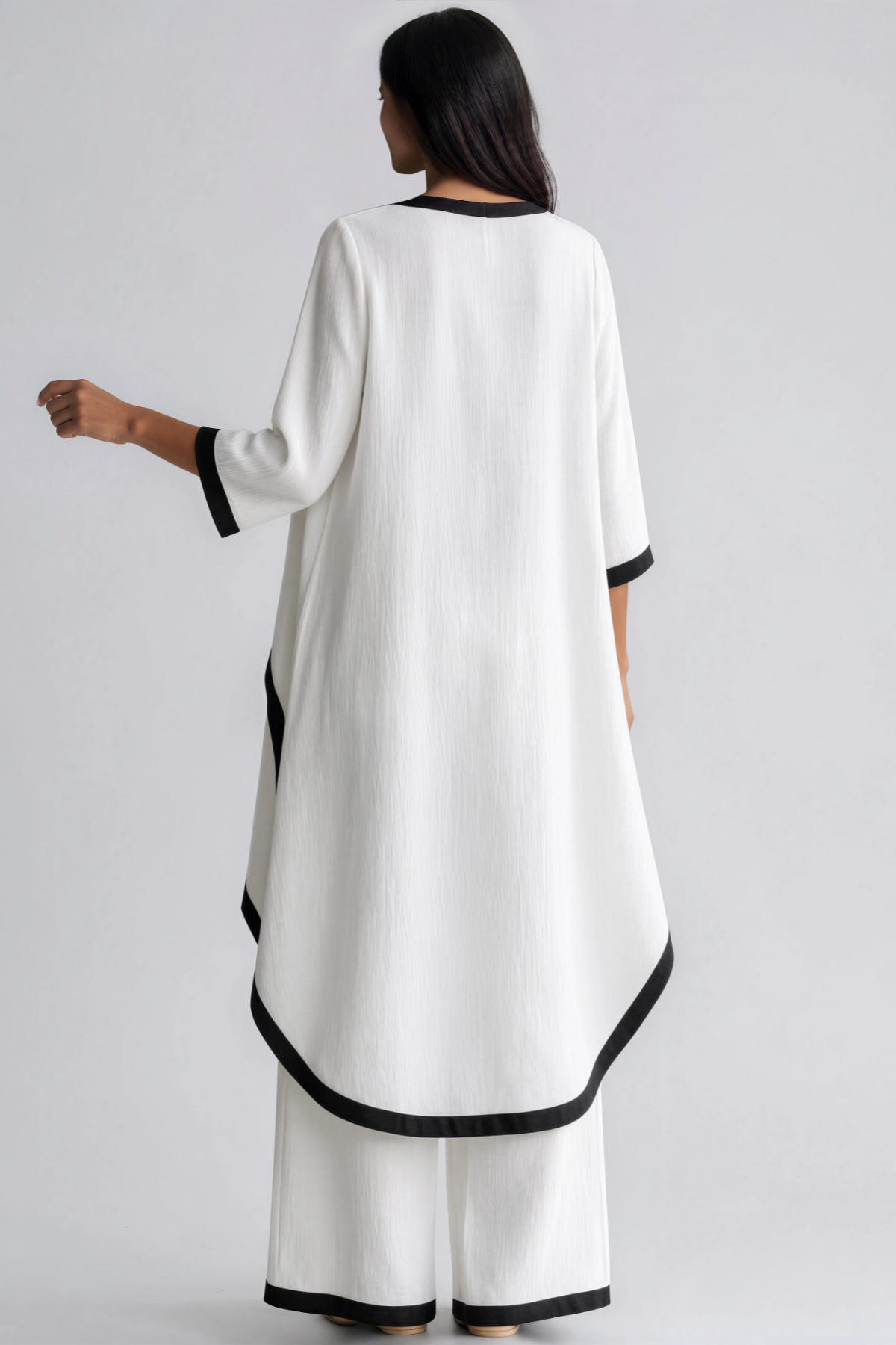 Kalani Asymmetric Colorblock Pants Set