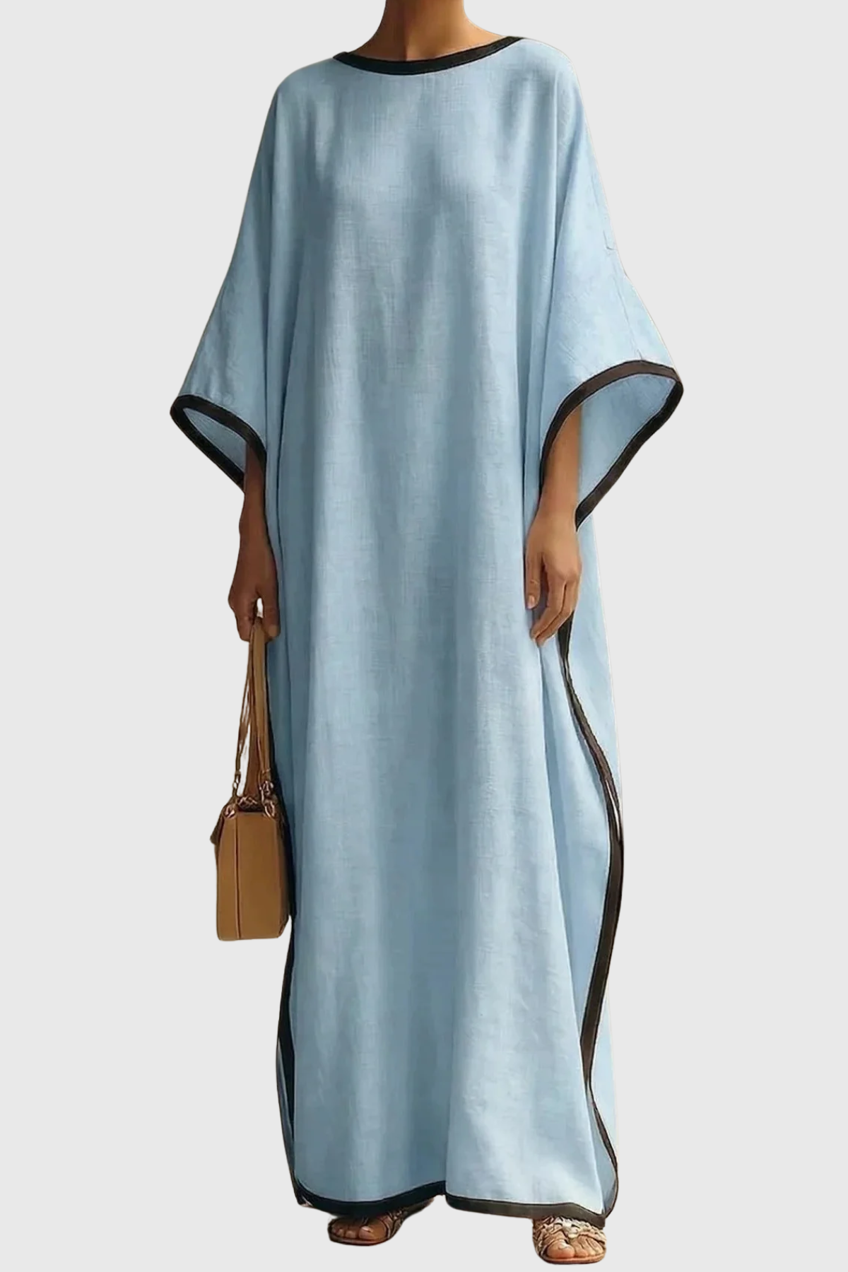 Kalani Colorblock Oversized Maxi Dress