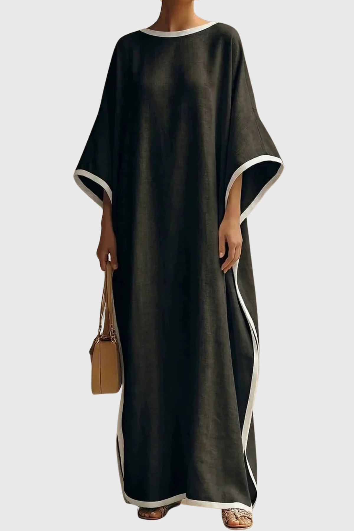 Kalani Colorblock Oversized Maxi Dress