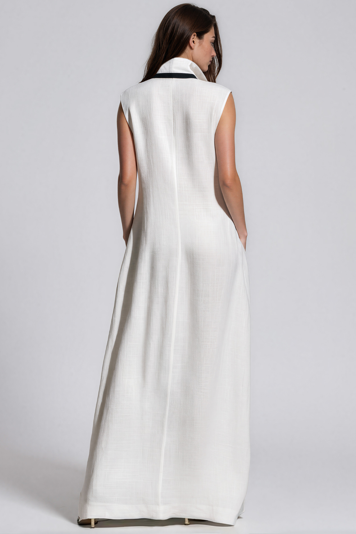 Kalani Plunge Colorblock Maxi Dress