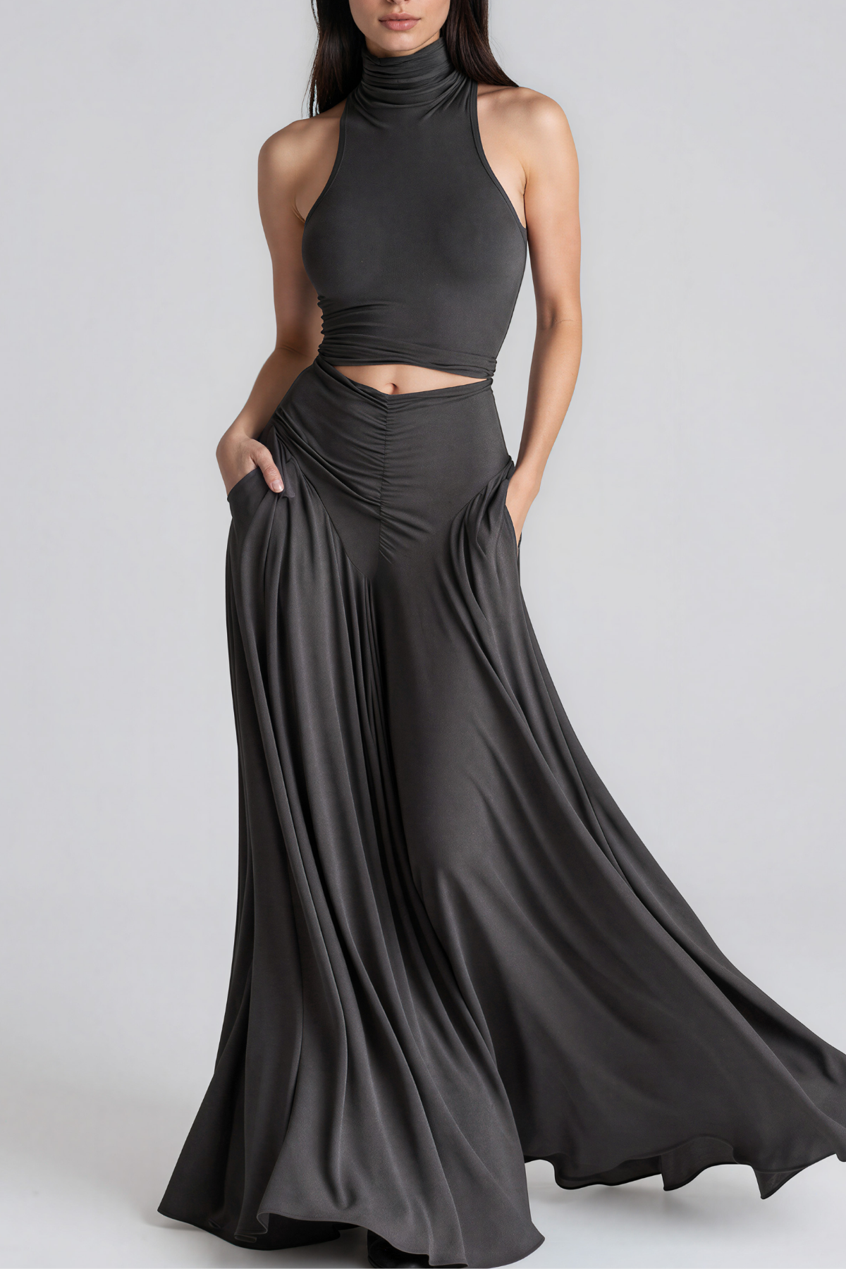 Kaleialoha High Neck Skirt Set