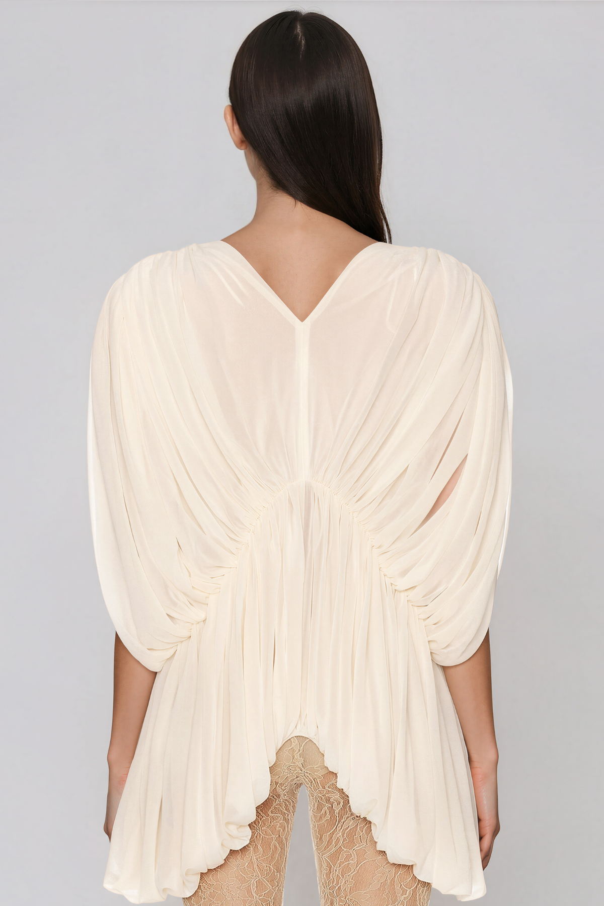 Kalena Plunge Draped Top