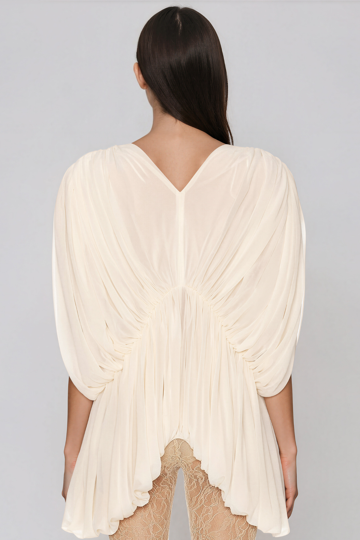 Kalena Plunge Draped Top