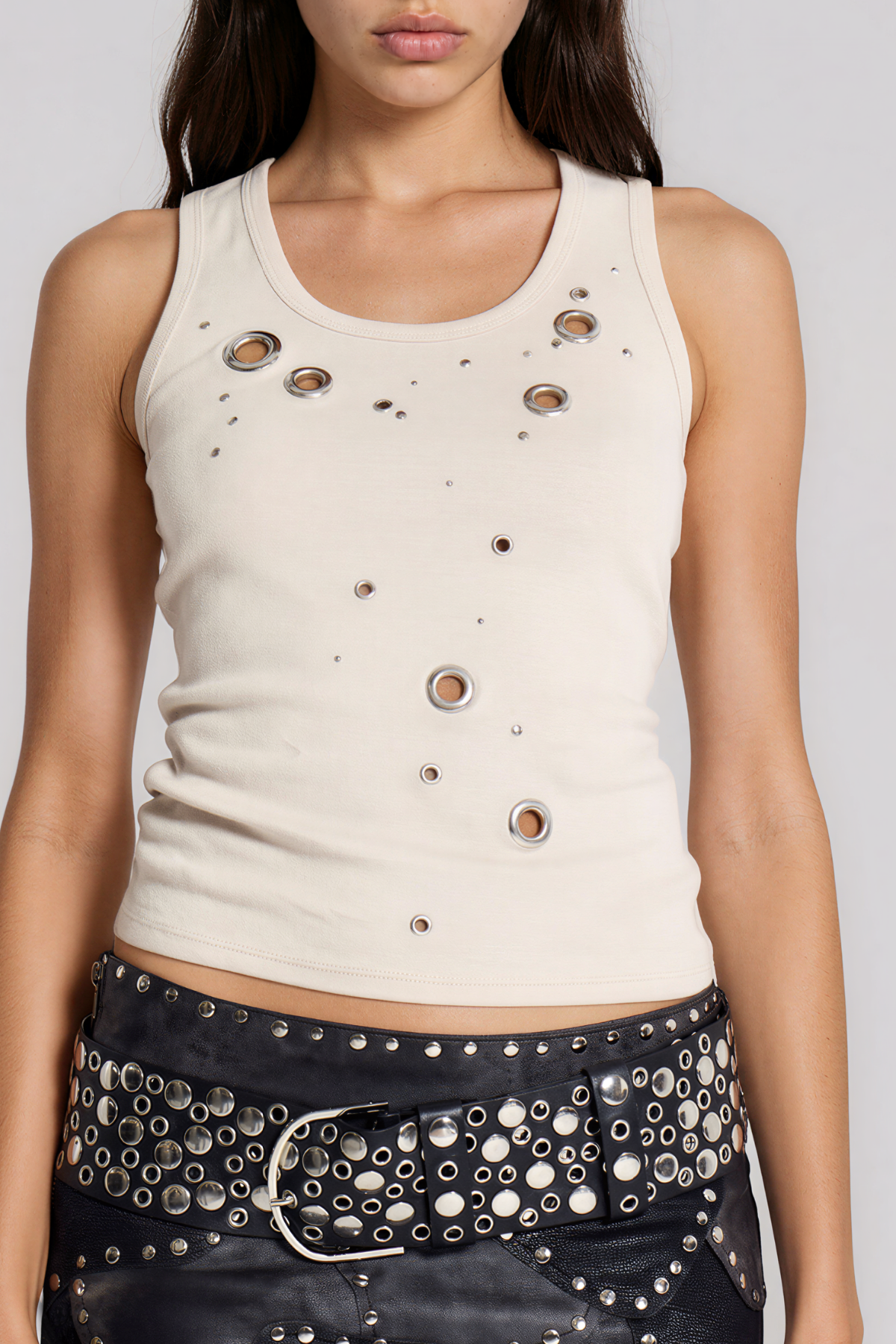 Kali Eyelet Tank Top