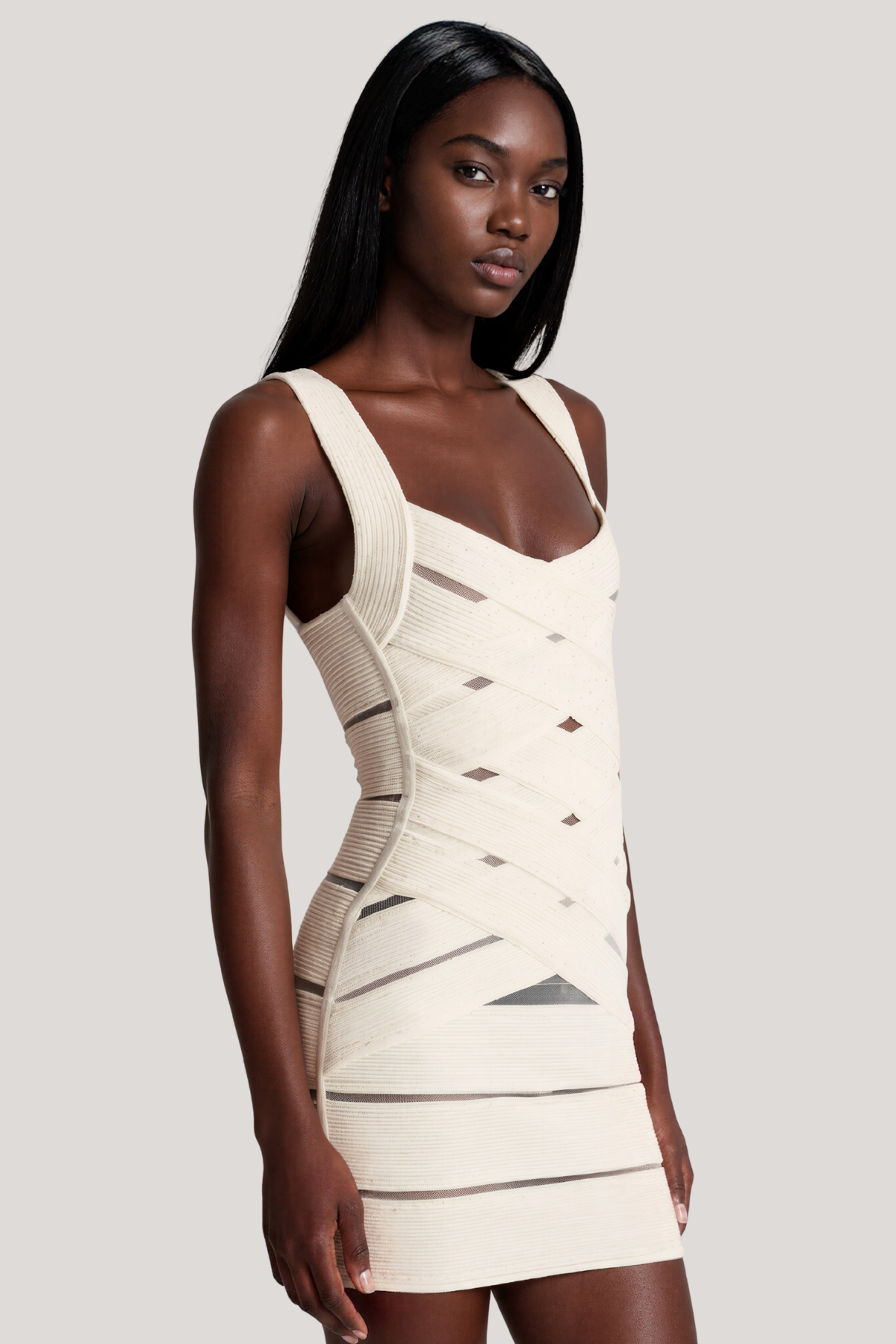 Kamber Sleeveless Bodycon Mini Dress