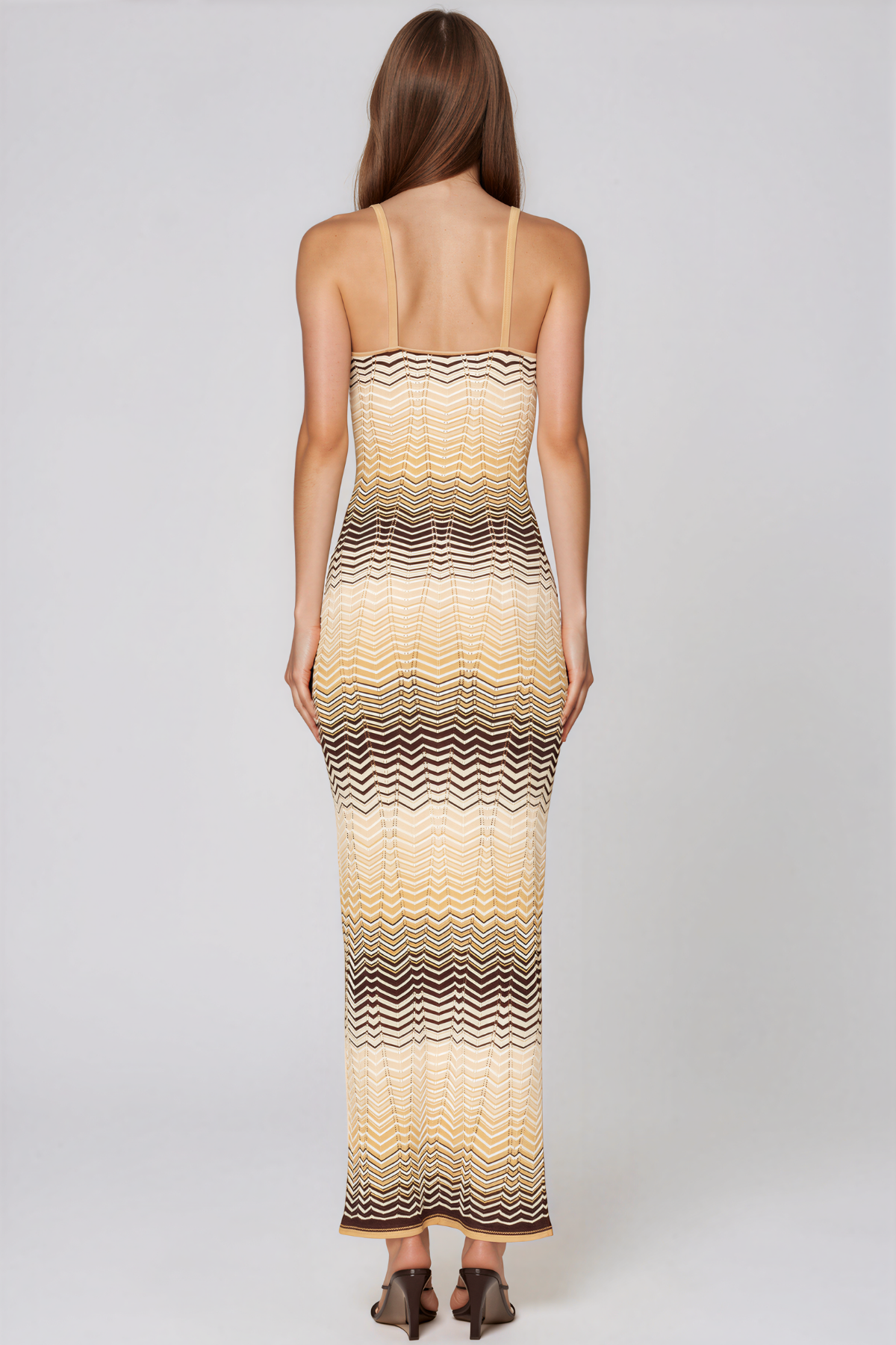 Kaname Spaghetti Stripe Maxi Dress