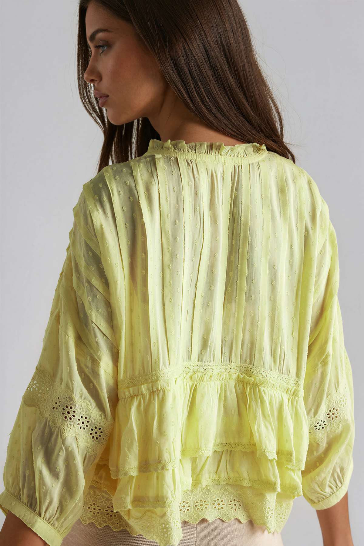 Kande Ruffle Floral Shirt