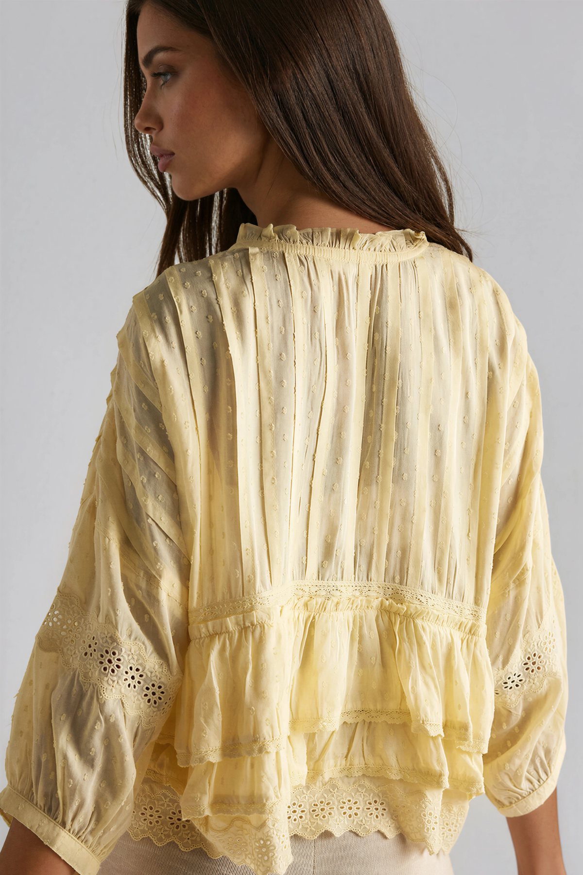 Kande Ruffle Floral Shirt