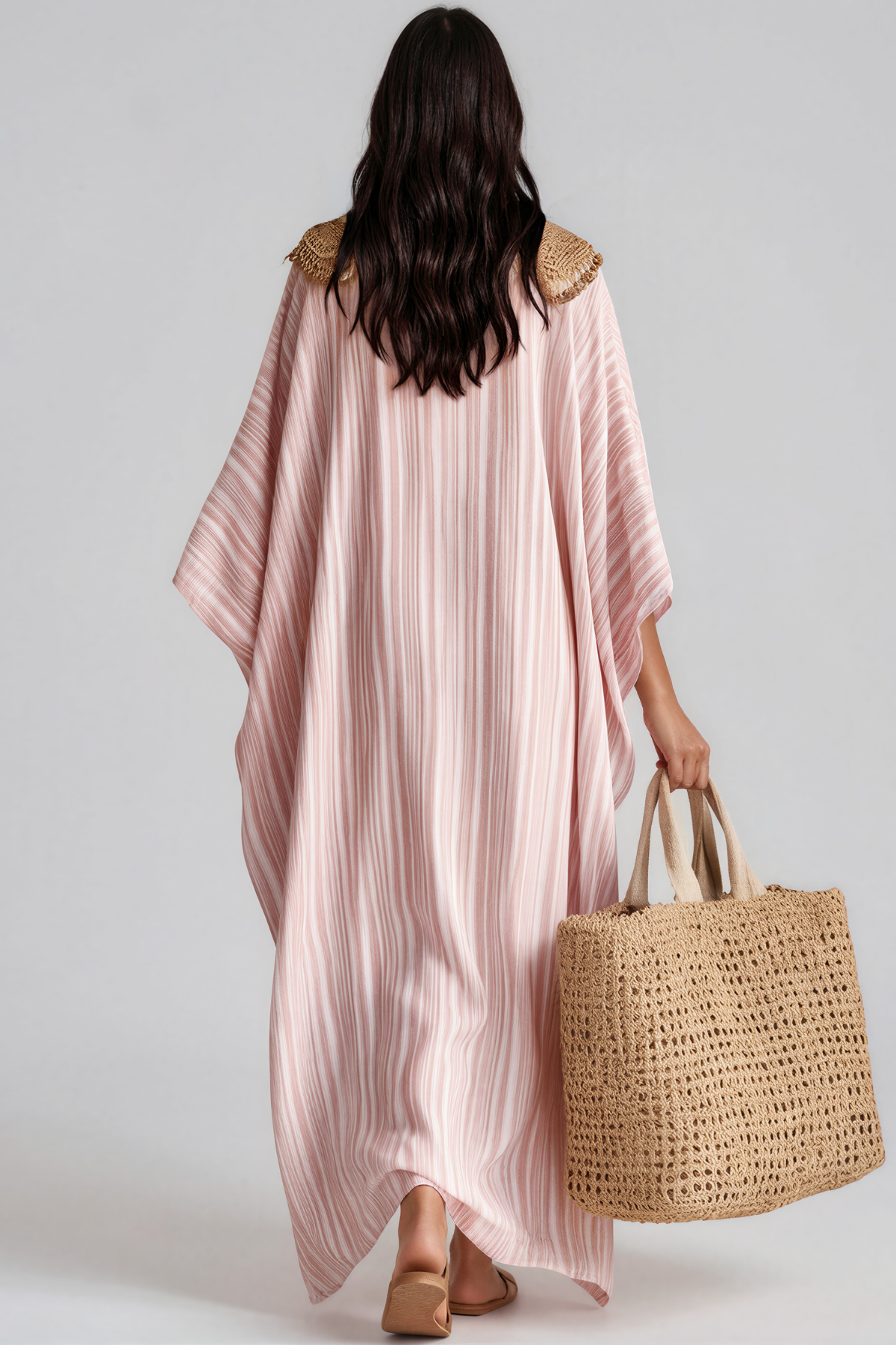Kandoro V Neck Stripe Maxi Dress