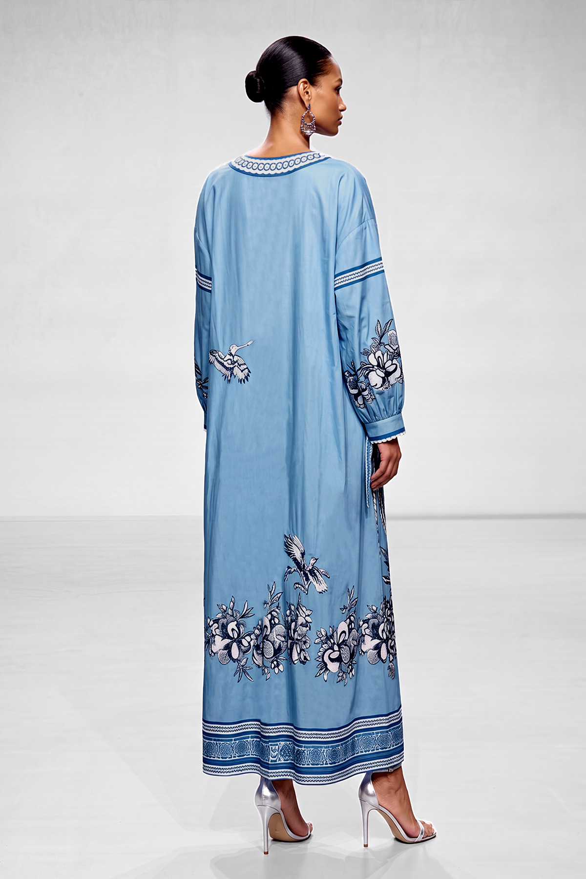 Kanya Long Sleeve Floral Maxi Dress