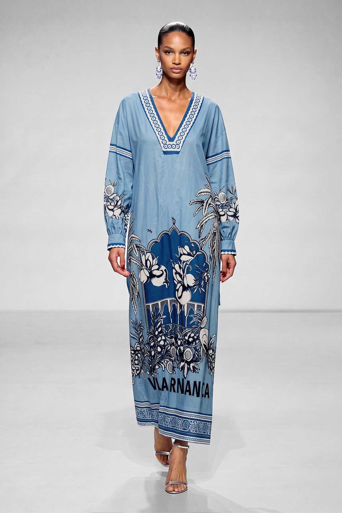 Kanya Long Sleeve Floral Maxi Dress