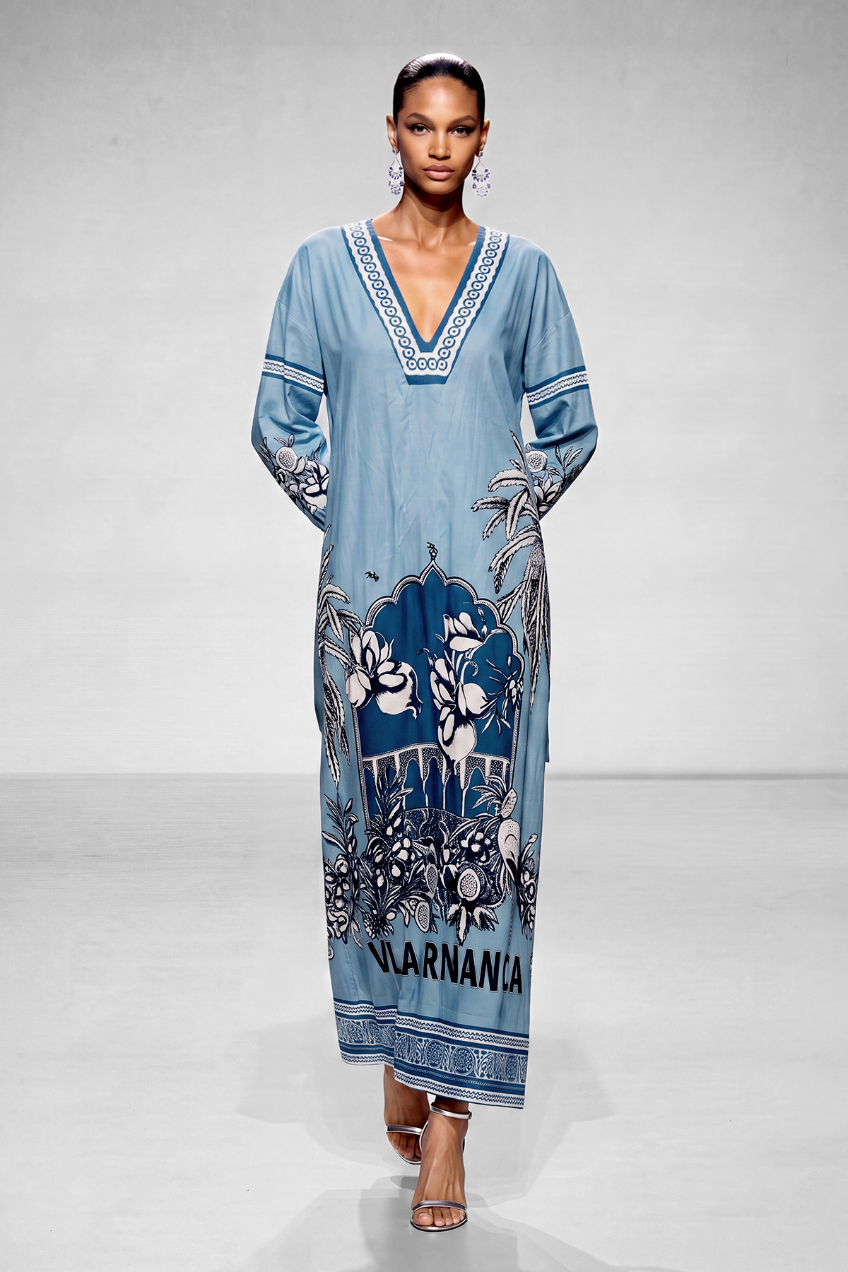 Kanya Long Sleeve Floral Maxi Dress