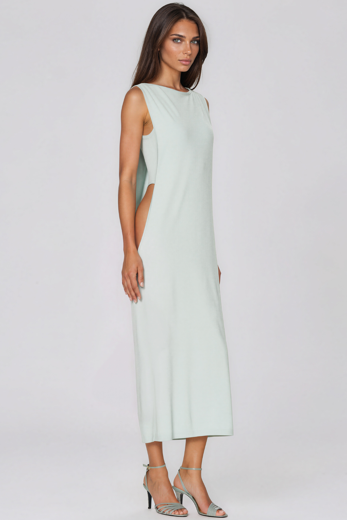 Karin Two Piece Cutout Maxi Dress