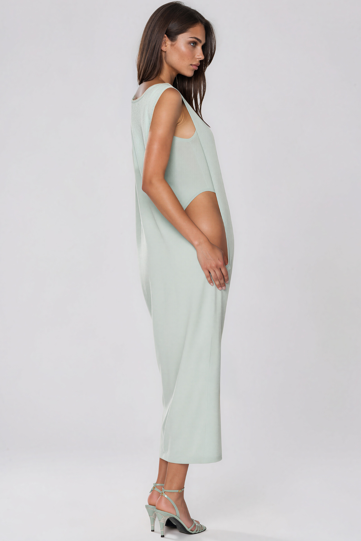 Karin Two Piece Cutout Maxi Dress