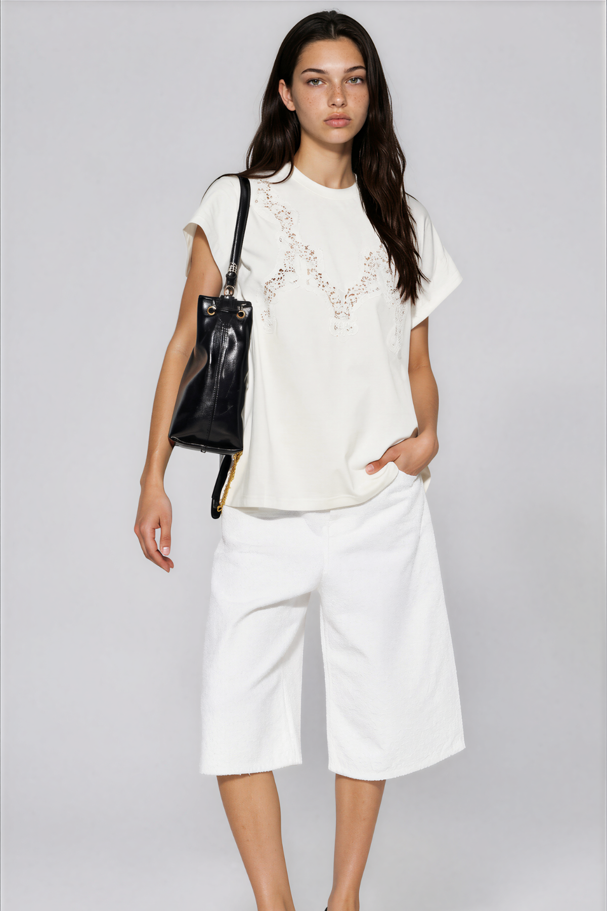 Karlishia Short Sleeve Lace Top