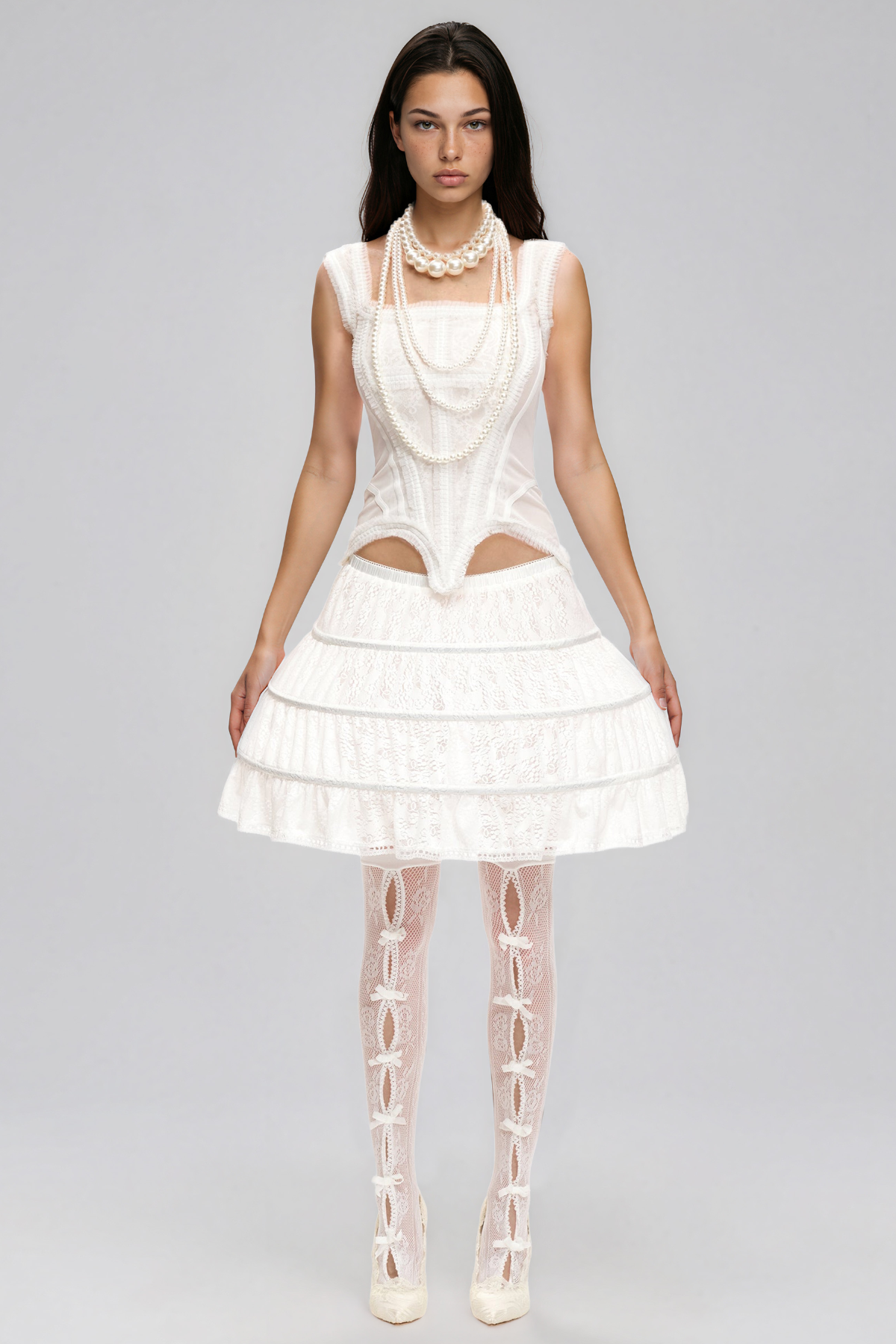 Karma Sleeveless Corset Top
