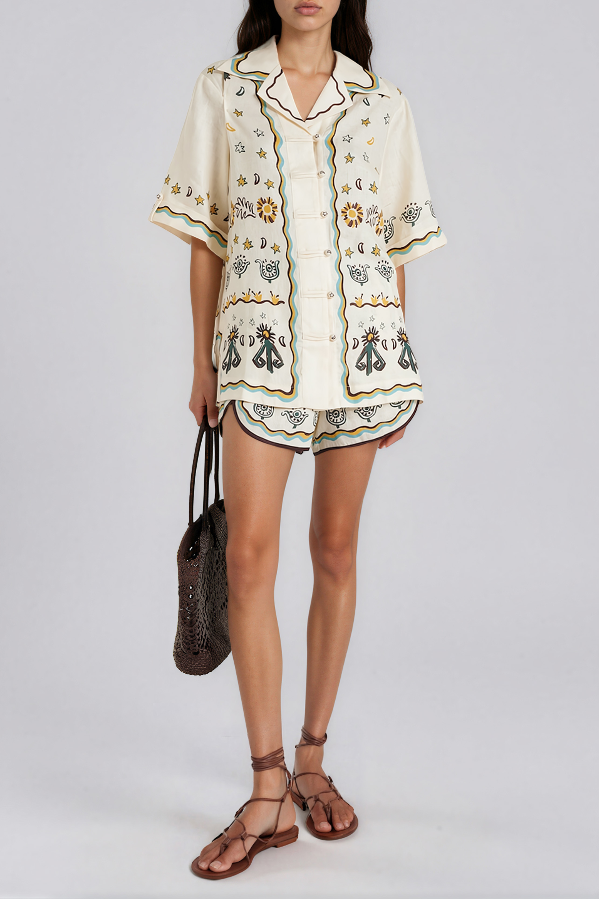 Karmiela Print Shorts Set