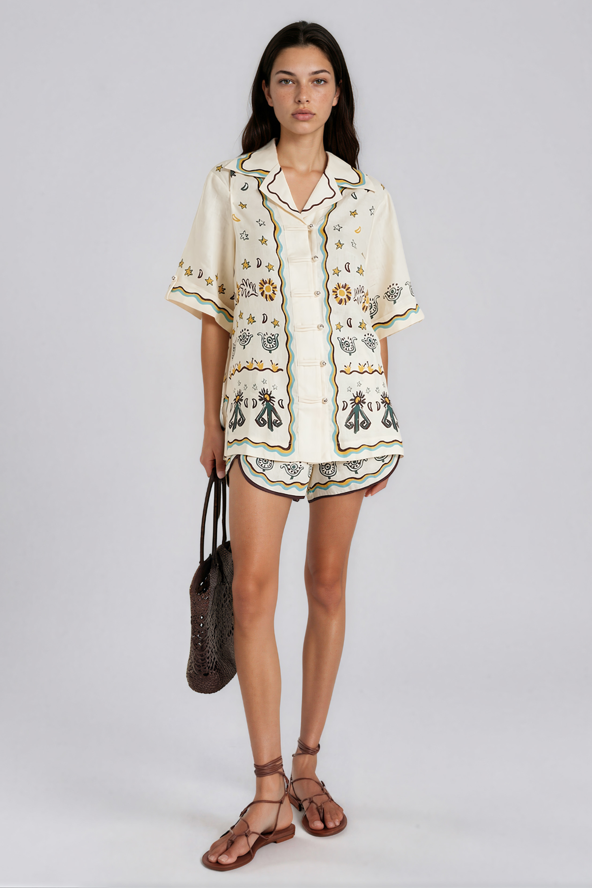 Karmiela Print Shorts Set