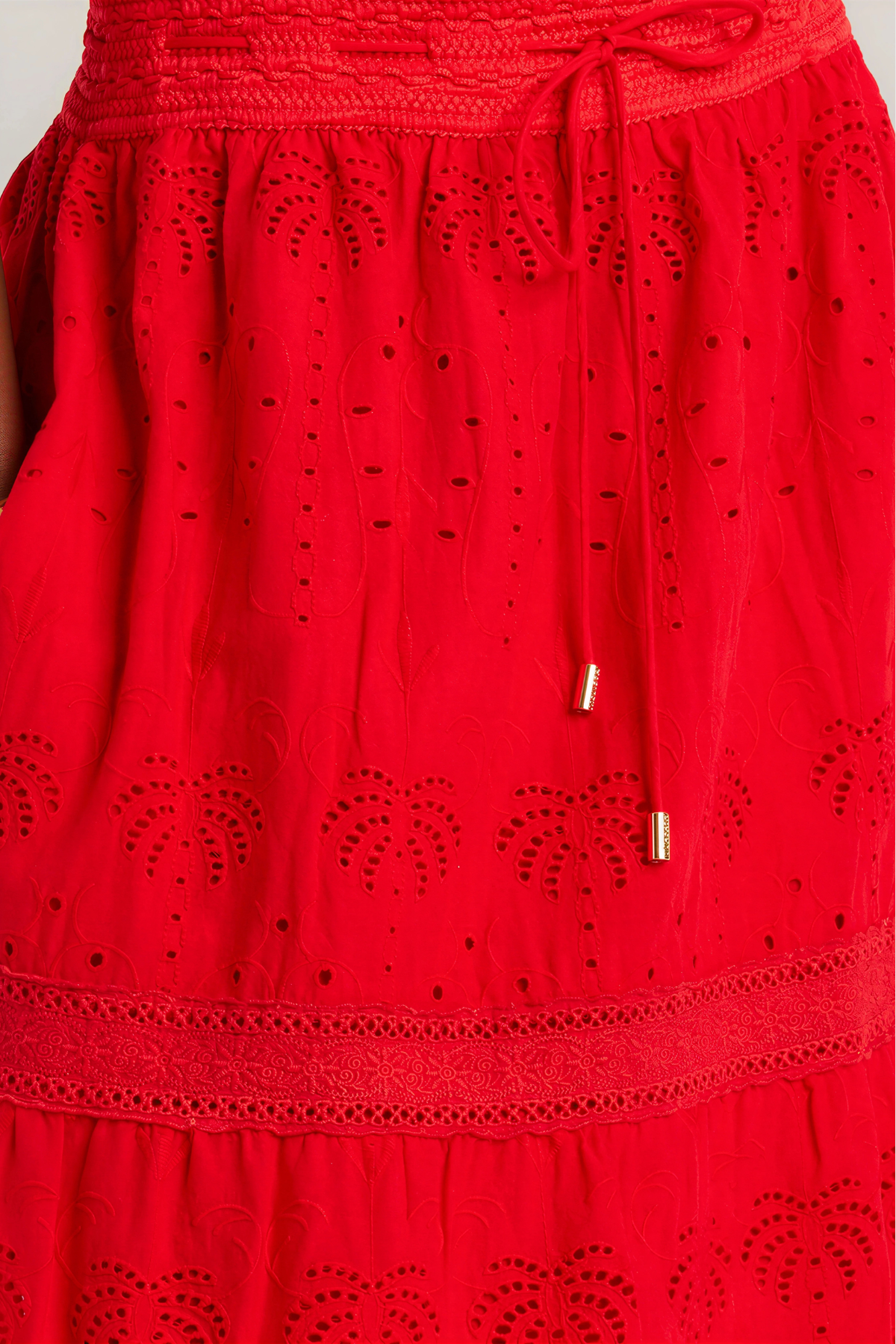 Karmiti Strapless Cutout Maxi Dress