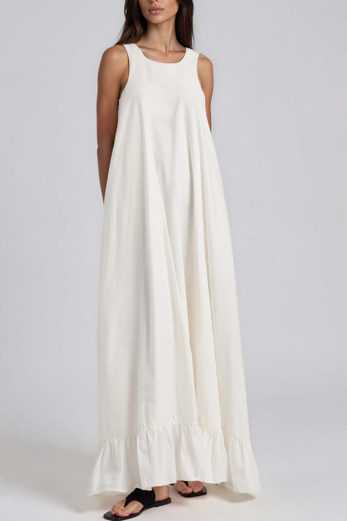 Katet Sleeveless Cutout Maxi Dress