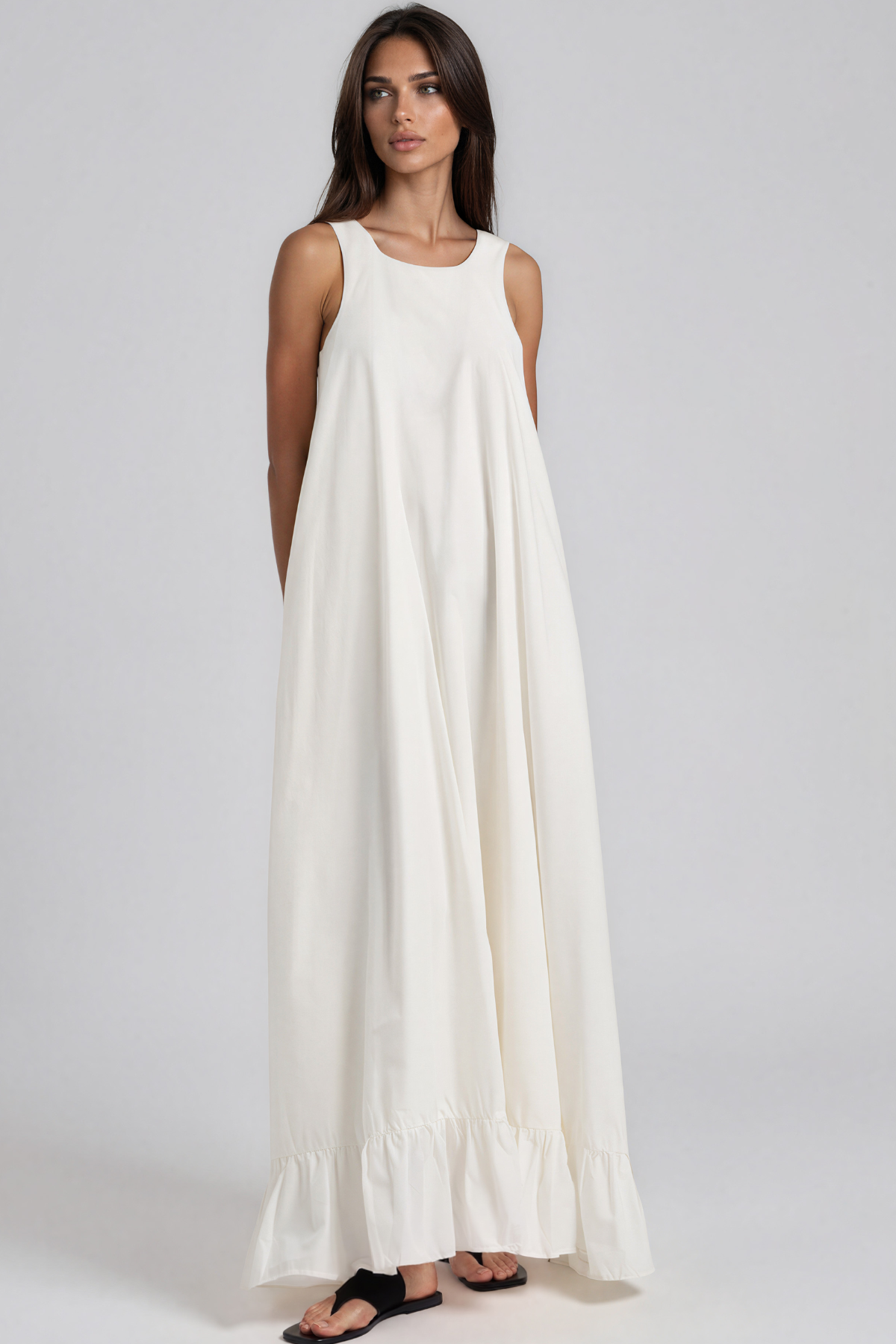 Katet Sleeveless Cutout Maxi Dress