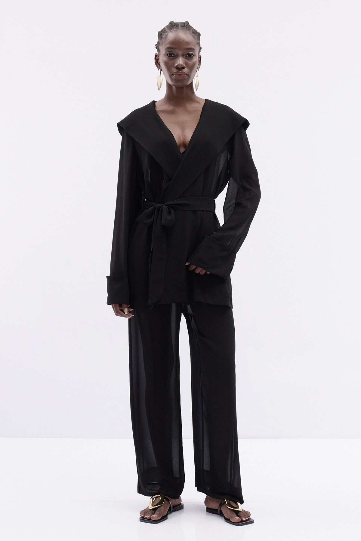 Katiana Long Sleeve Mesh Pants Set