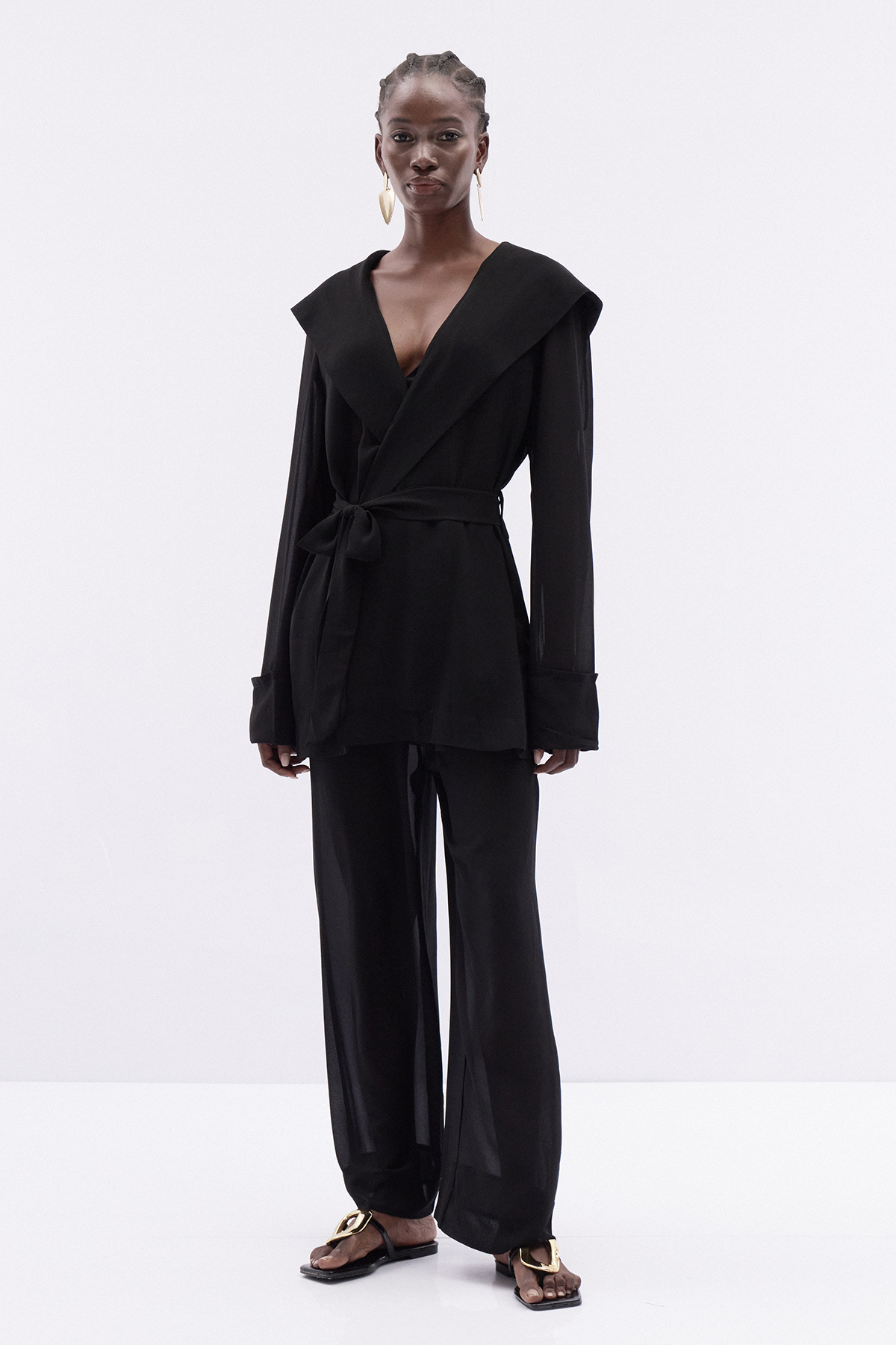 Katiana Long Sleeve Mesh Pants Set