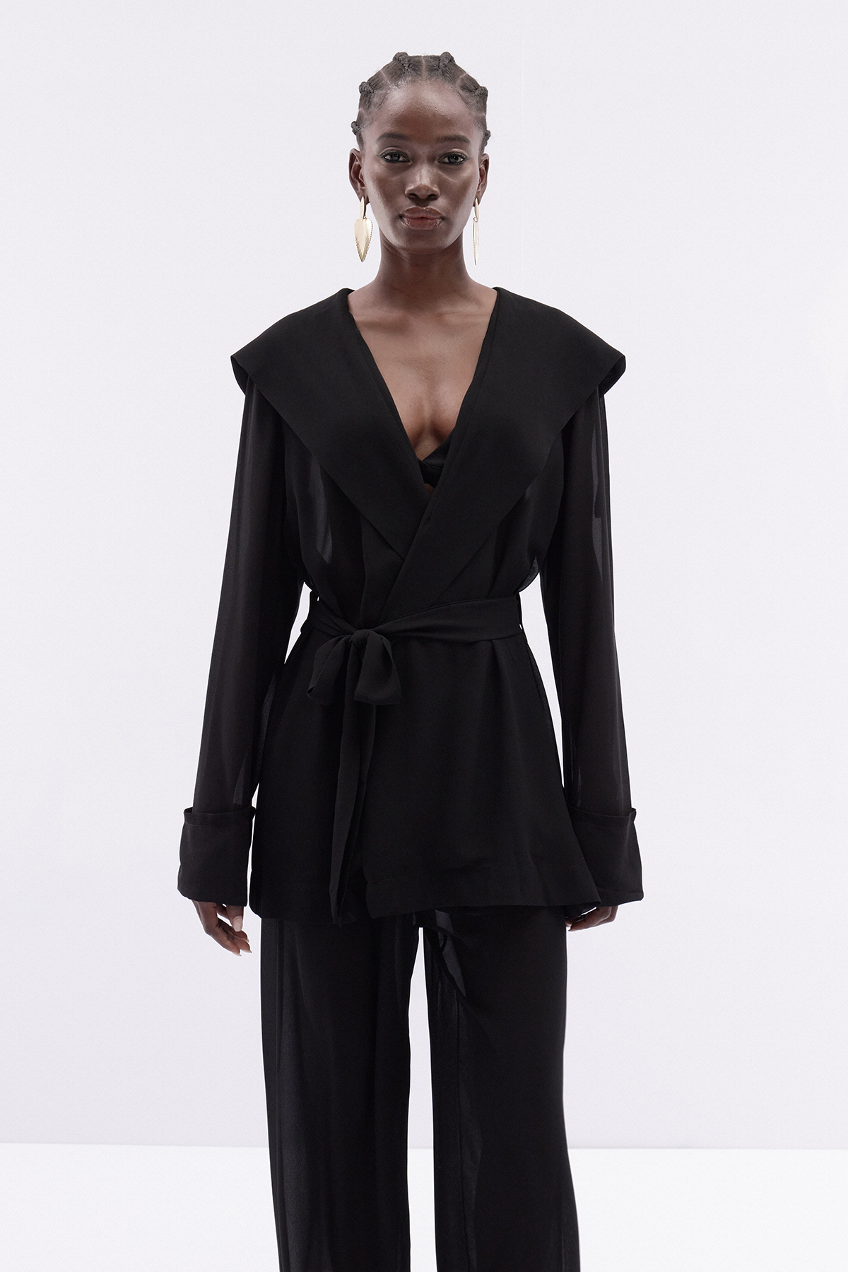 Katiana Long Sleeve Mesh Pants Set