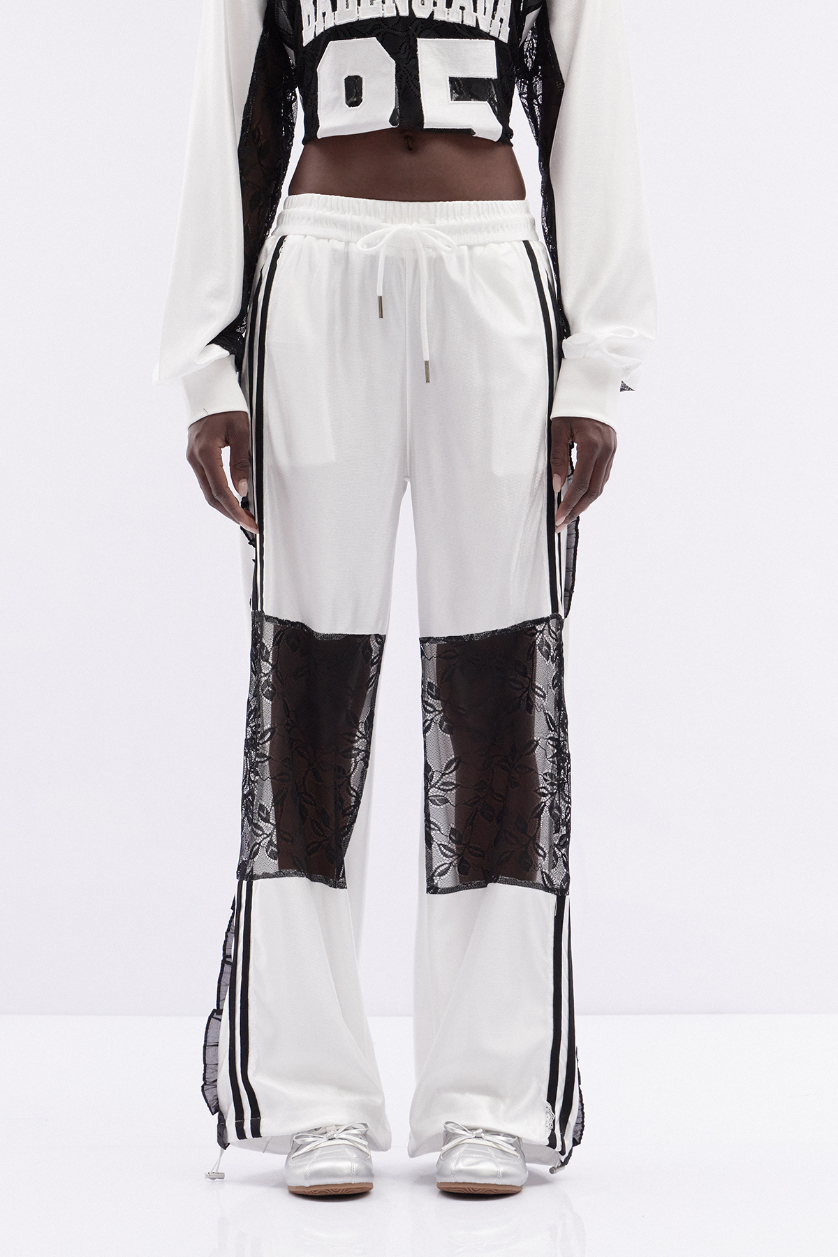 Kato Lace Wide Leg Pants