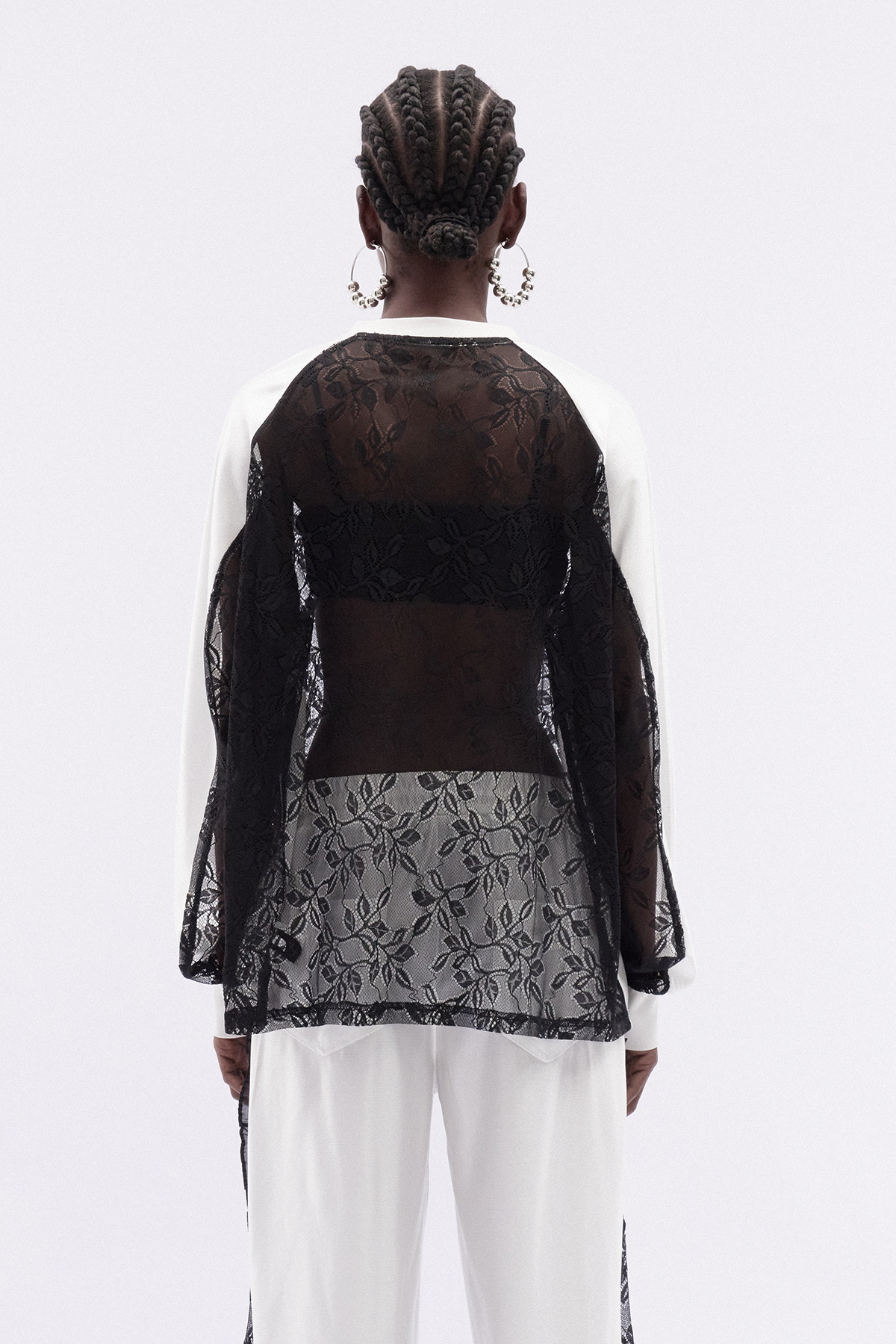Kato V Neck Lace Top