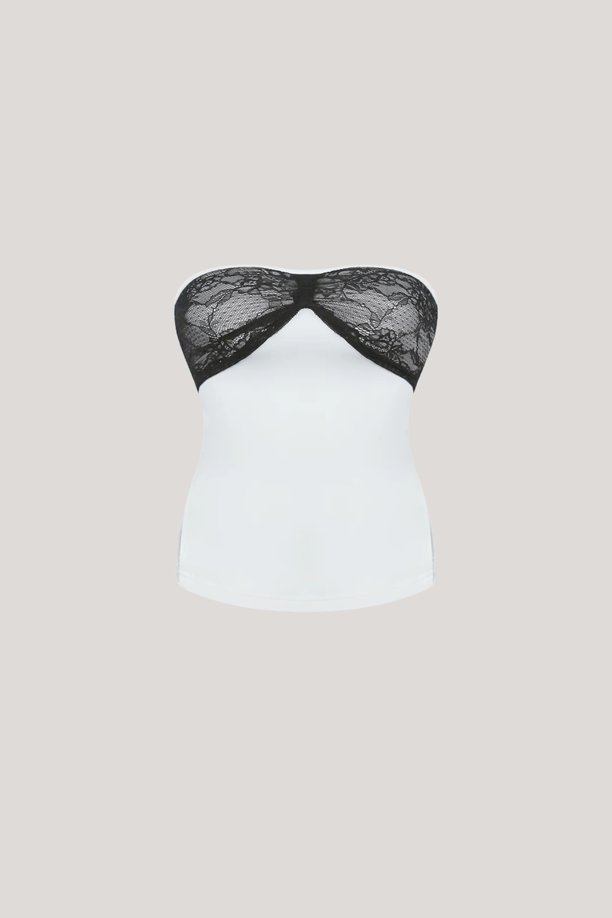 Kavindra Plunge Draped Lace Top