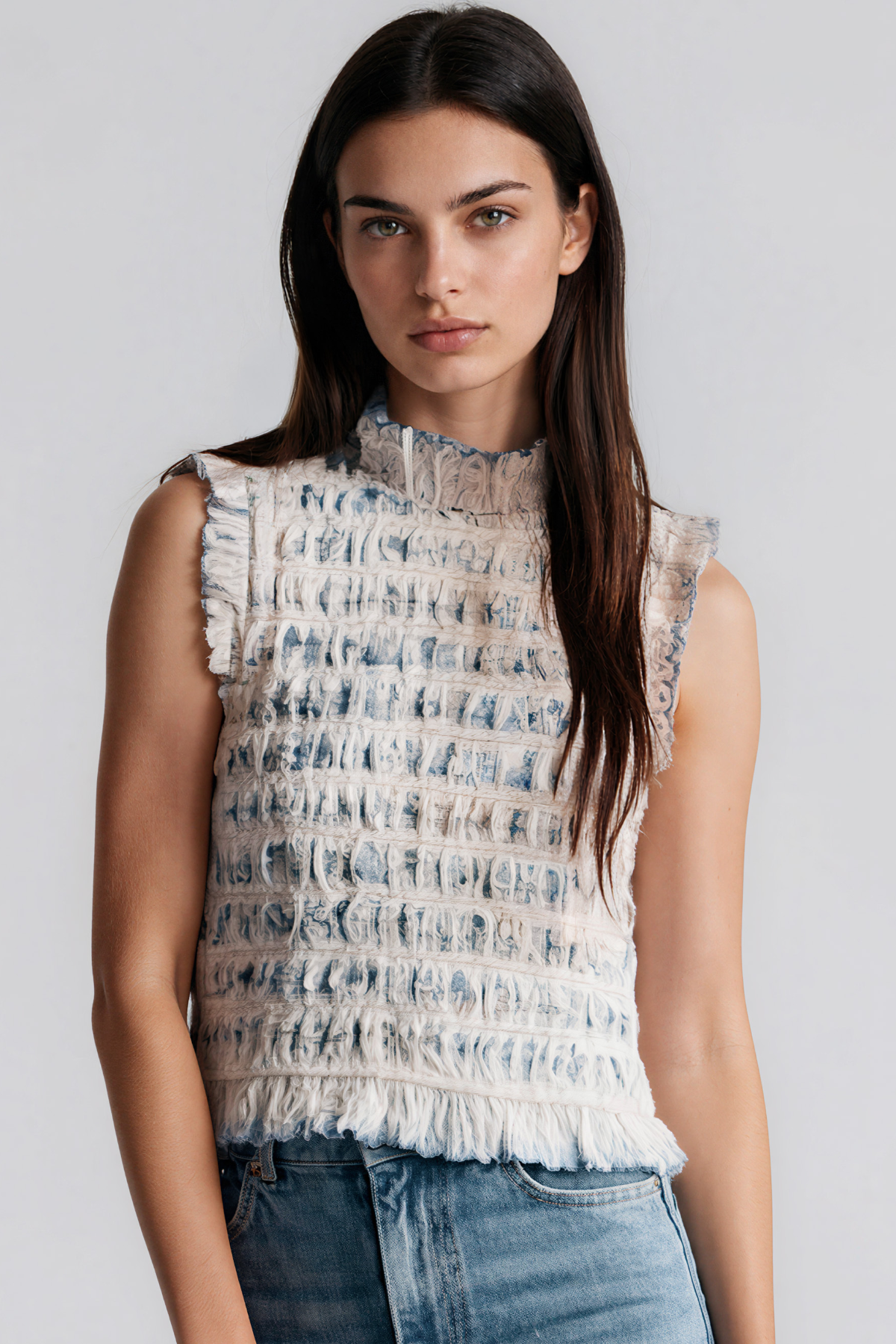 Kaya Sleeveless Floral Top