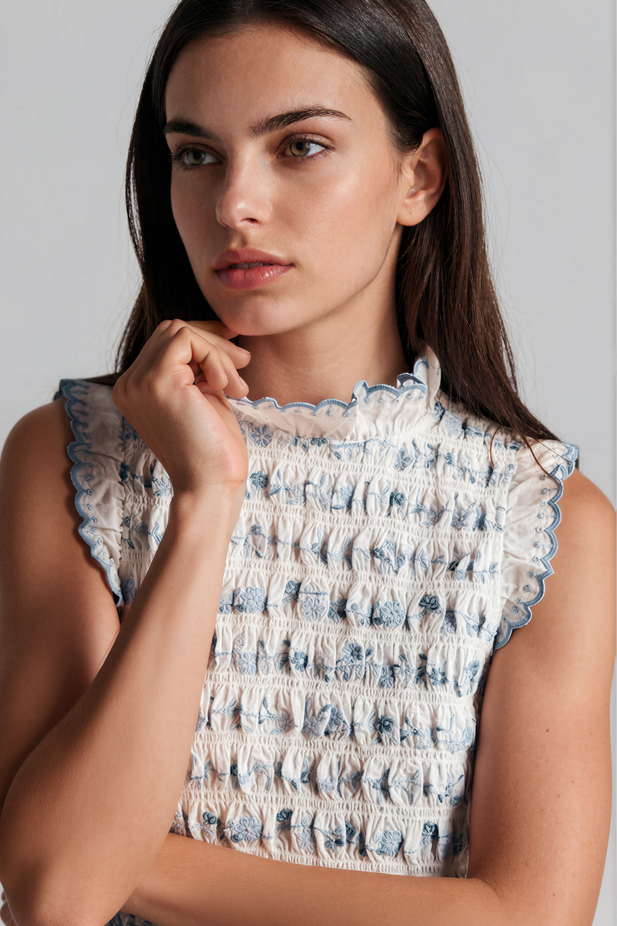 Kaya Sleeveless Floral Top