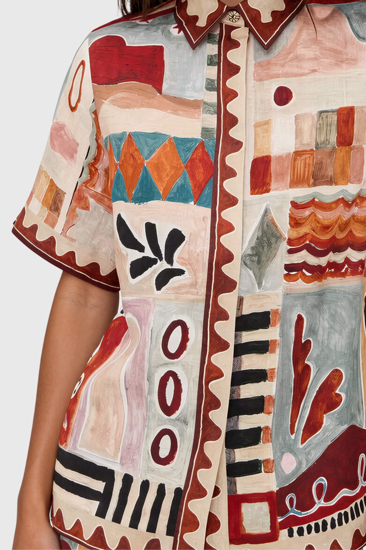 Kaylynne Print Shorts Set