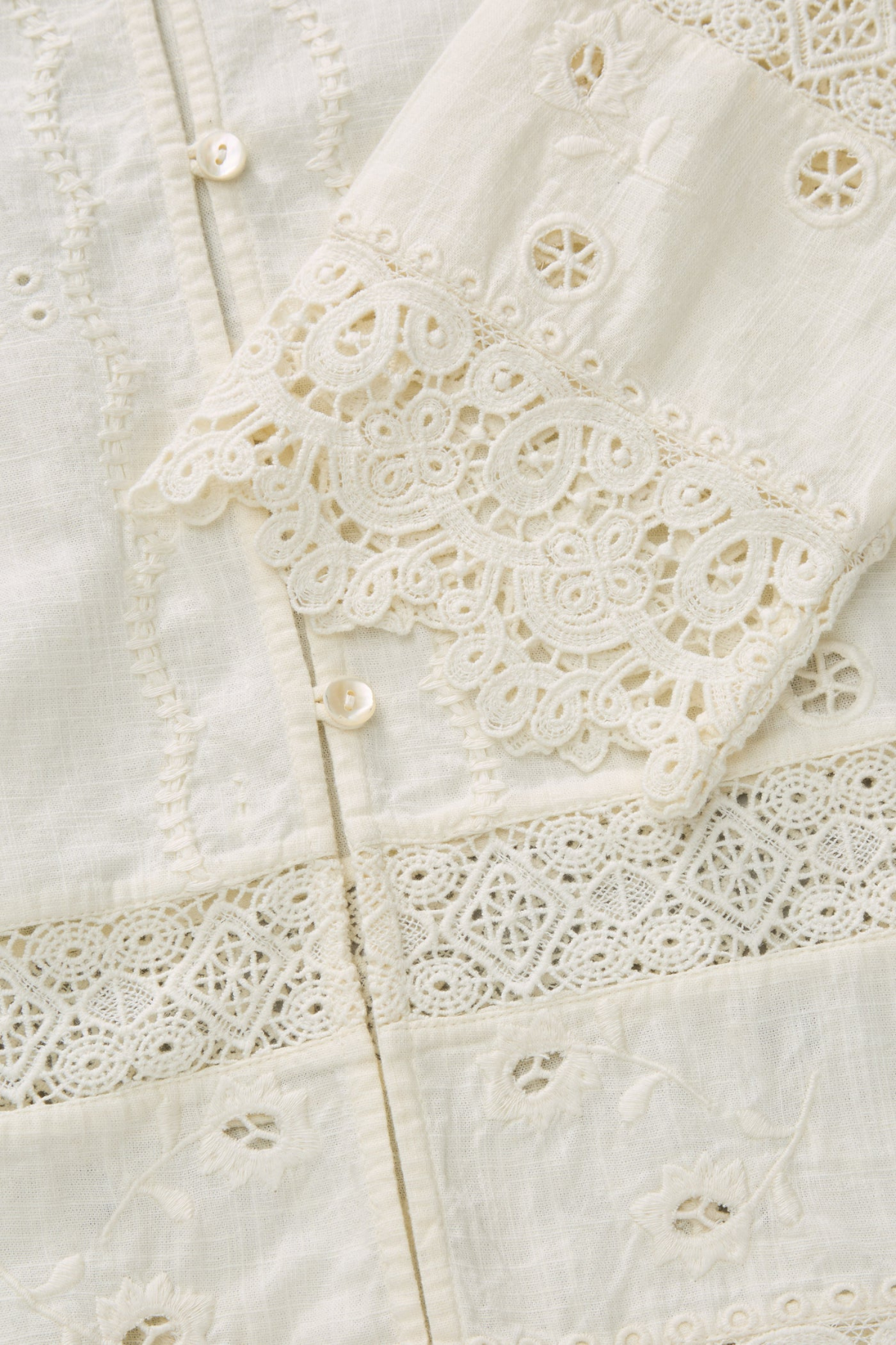 Kaysar Cutout Embroidered Top