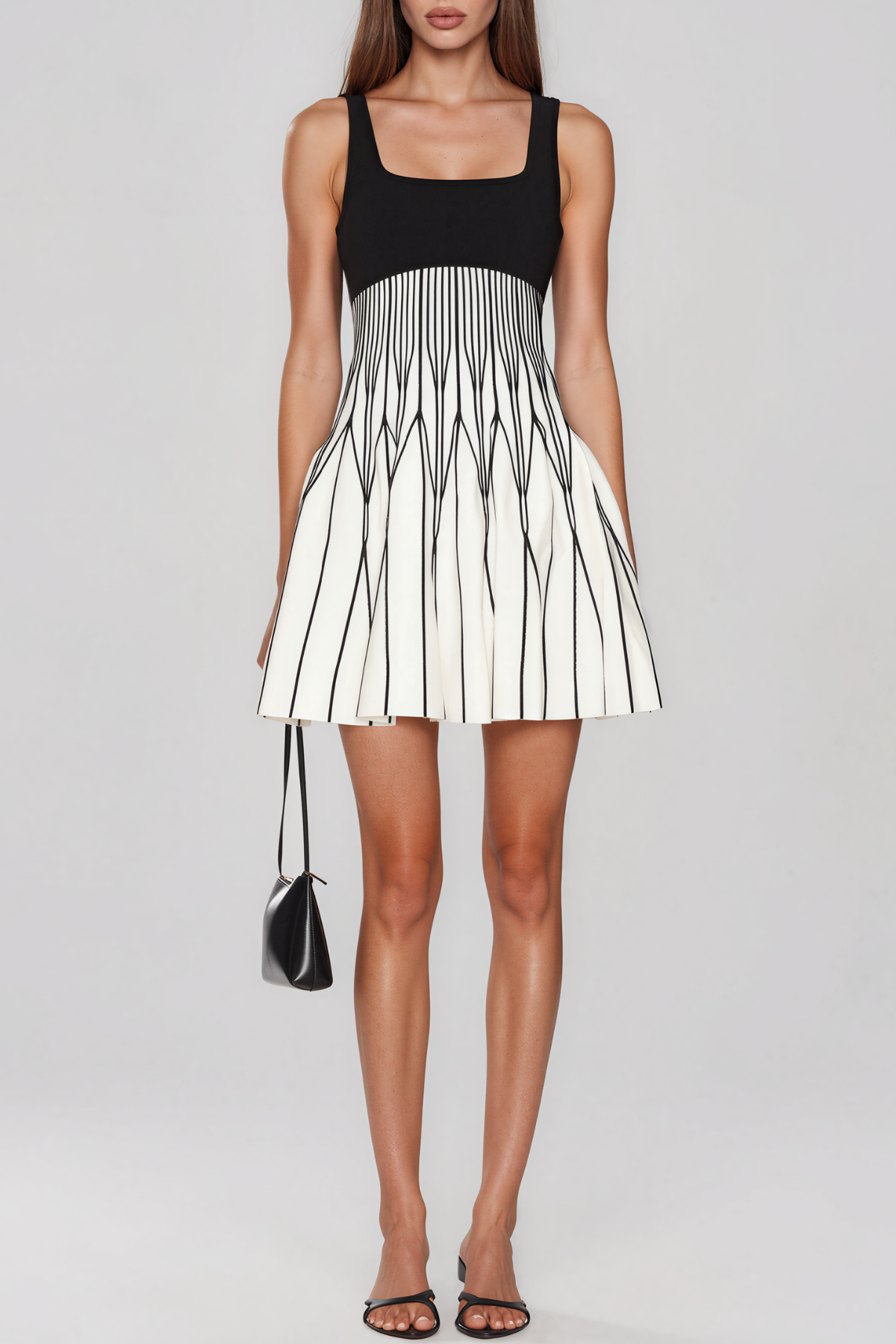 Keashyllin Sleeveless Stripe Mini Dress