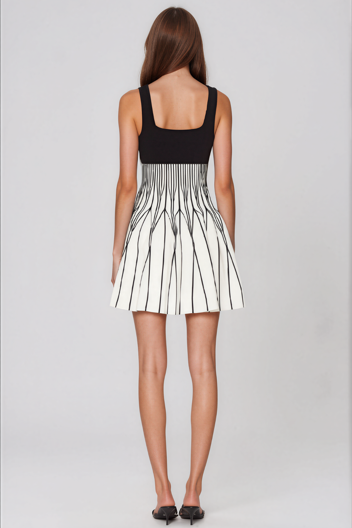 Keashyllin Sleeveless Stripe Mini Dress