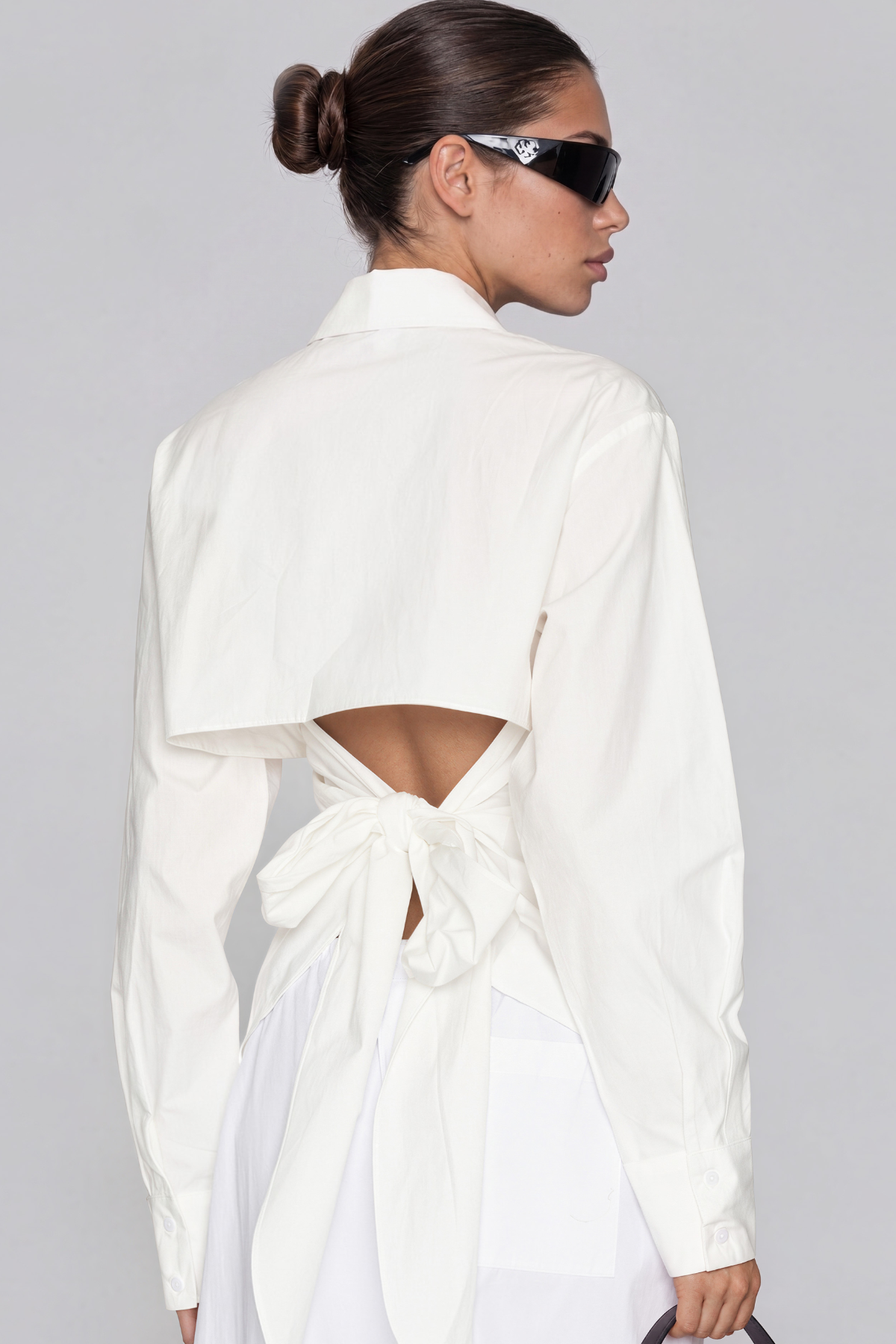 Keaton Long Sleeve Tie Up Shirt