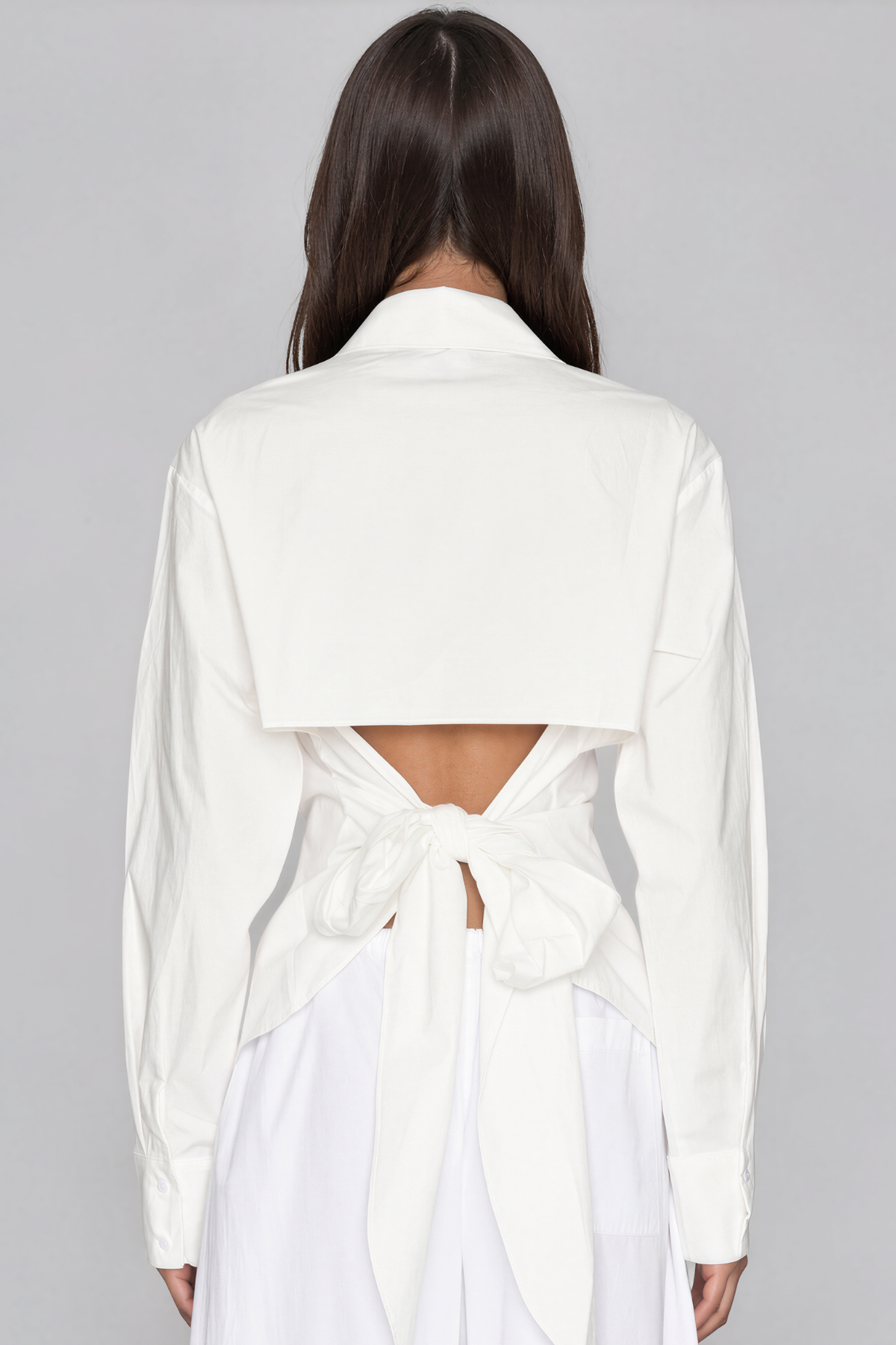 Keaton Long Sleeve Tie Up Shirt