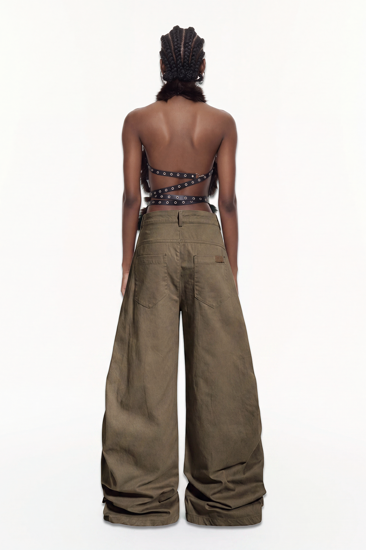 Kegan Buckle Baggy Jeans