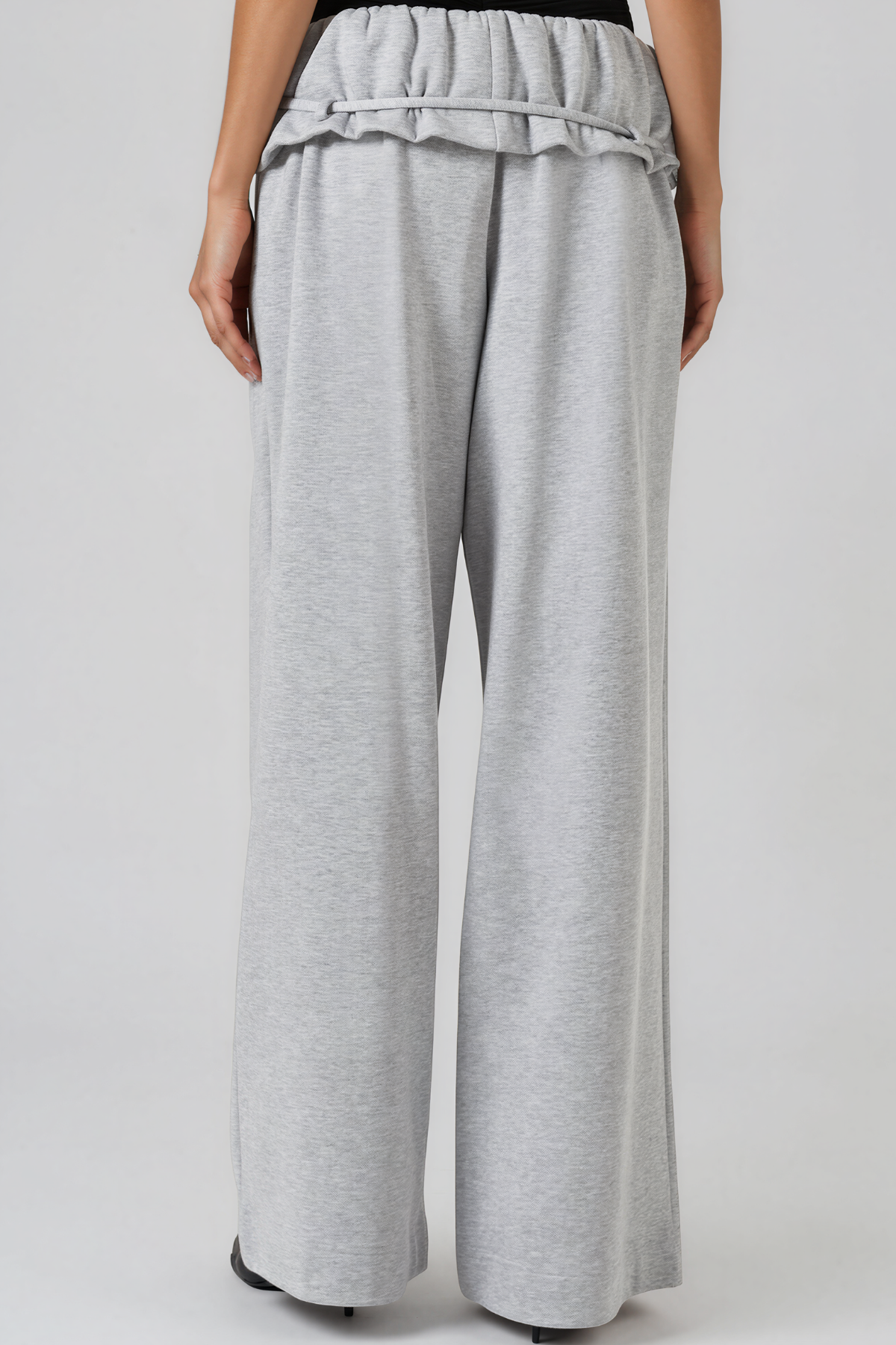Keiko Ruffle Tie Up Pants 