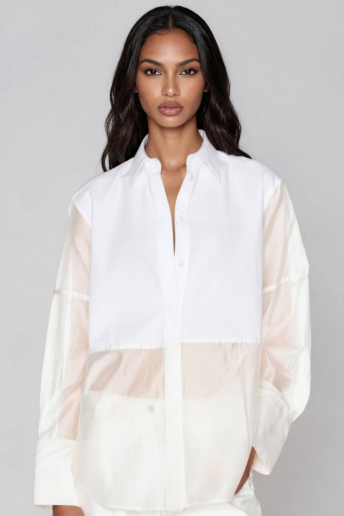 Keladry Long Sleeve Mesh Shirt