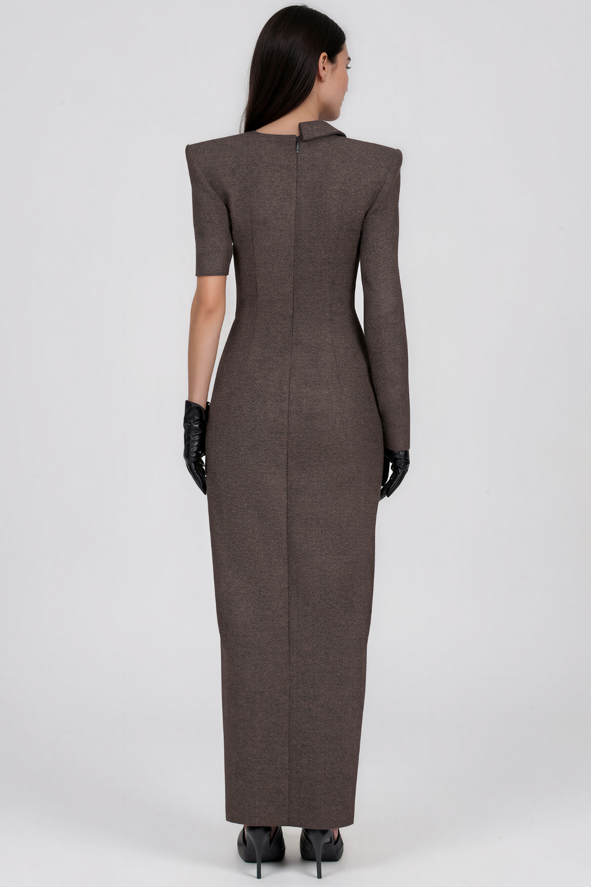 Kelley Deconstruct Lace Split Maxi Dress