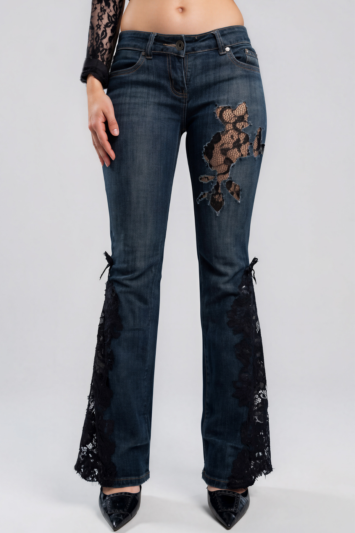 Kennedy Lace BootcutDeconstruct Jeans