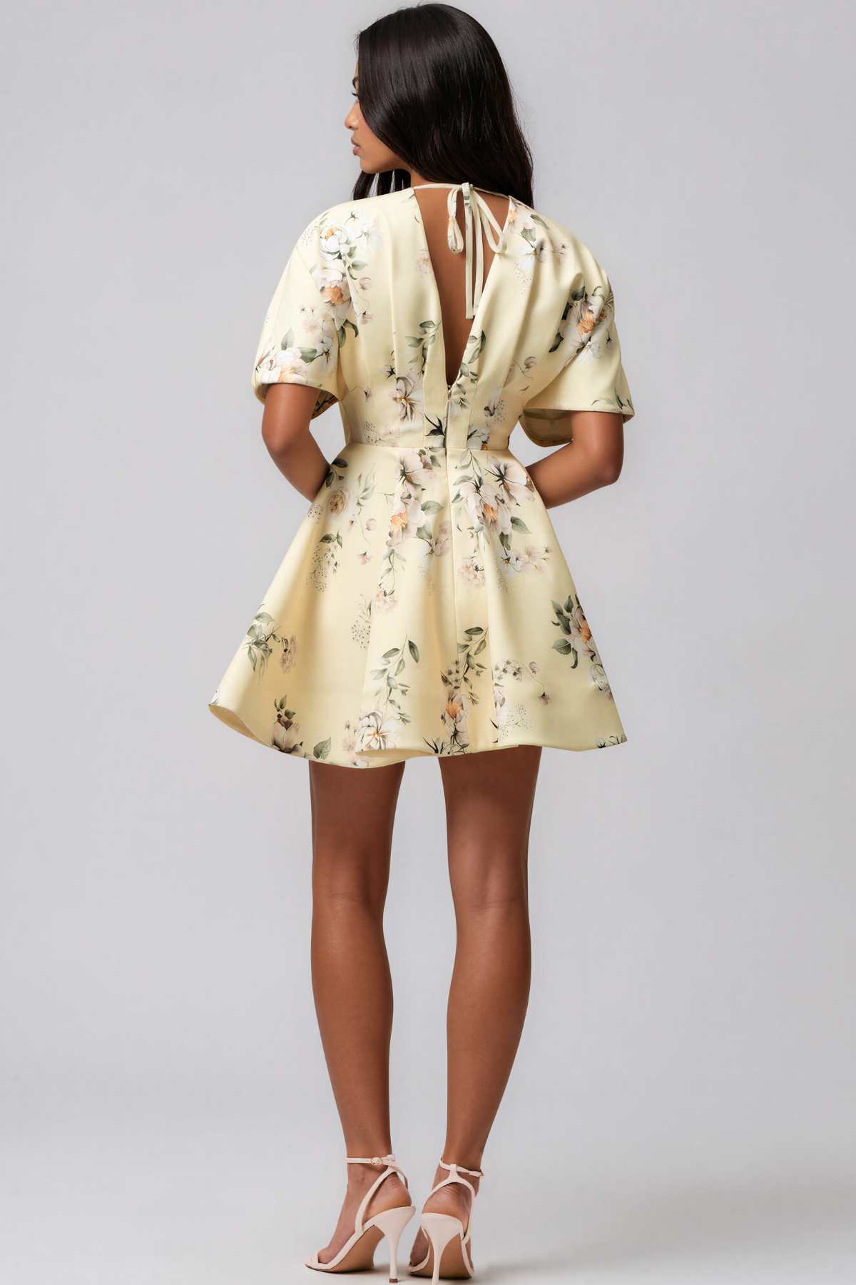 Kenny V Neck Floral Mini Dress