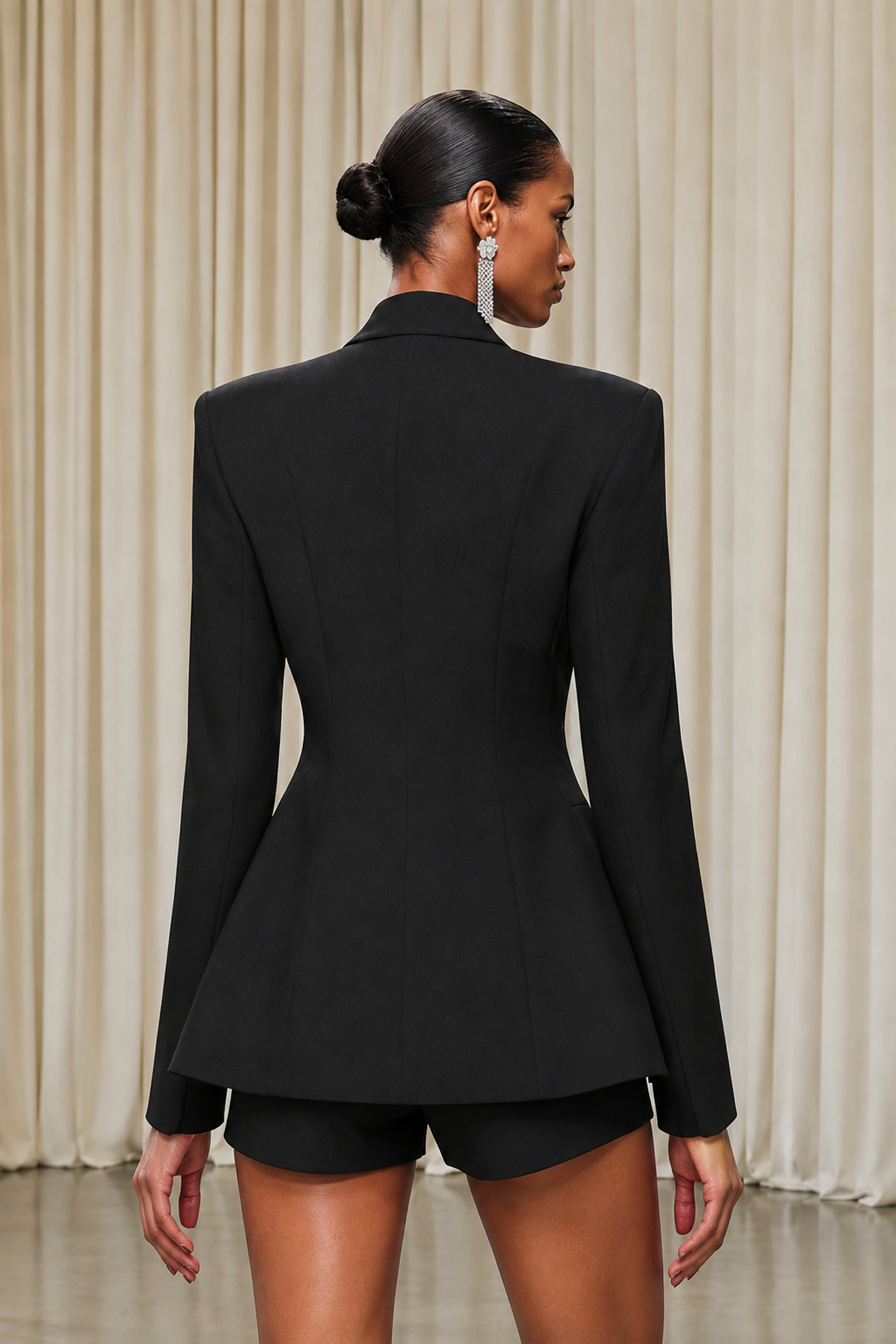 Kesler High Neck Blazer