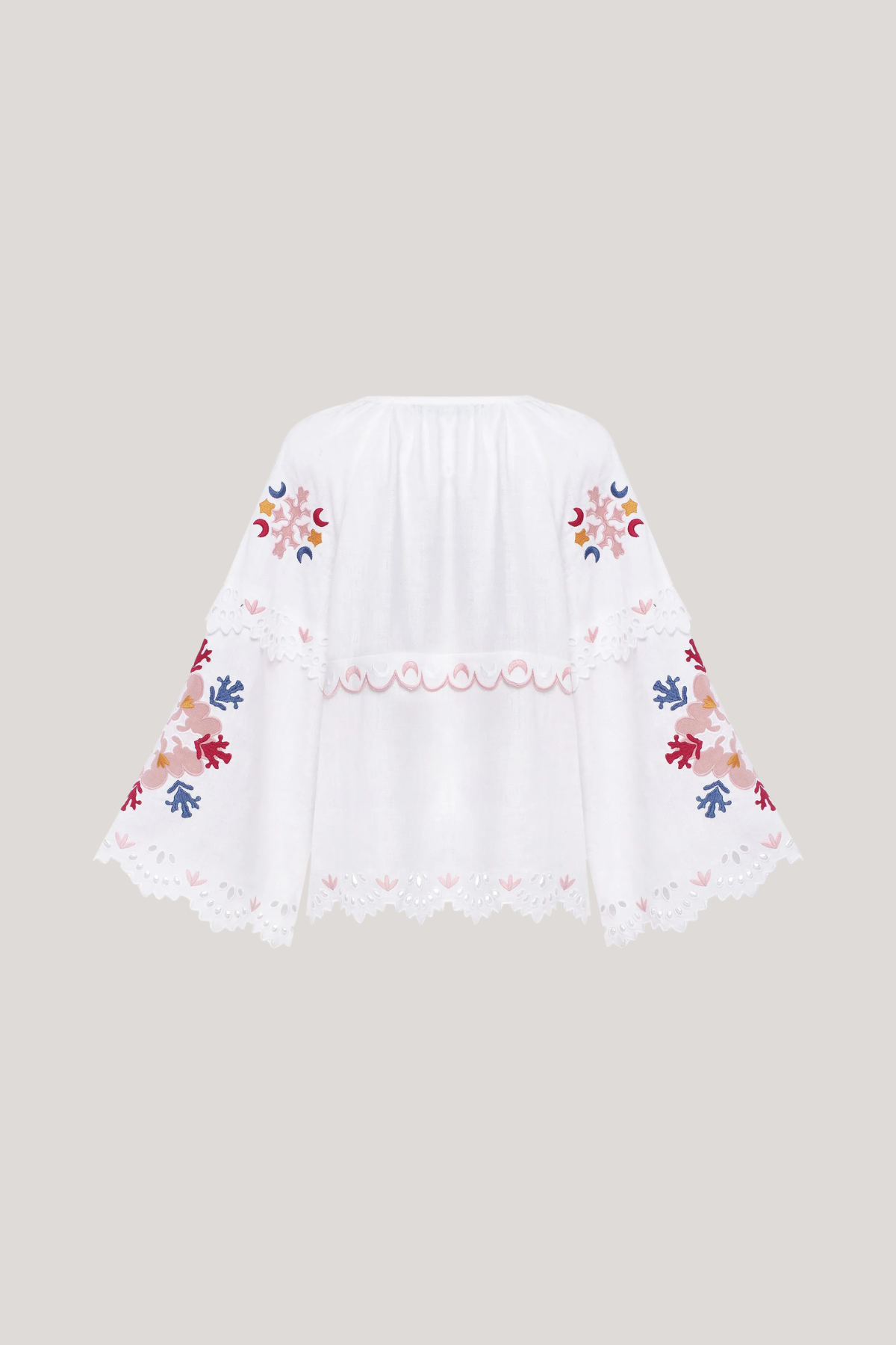 Kia Embroidered Floral Top