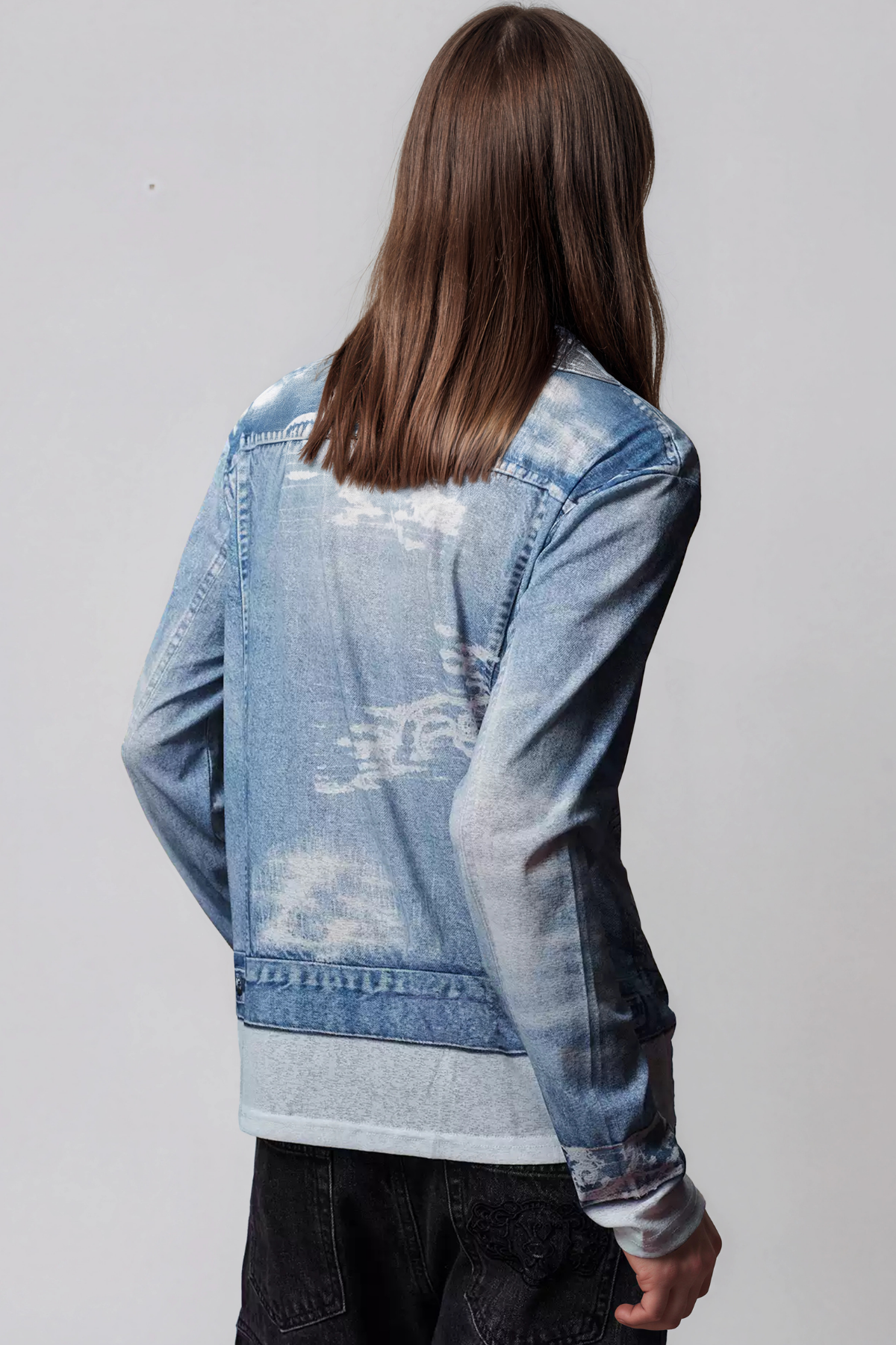 Kianga Long Sleeve Print Top