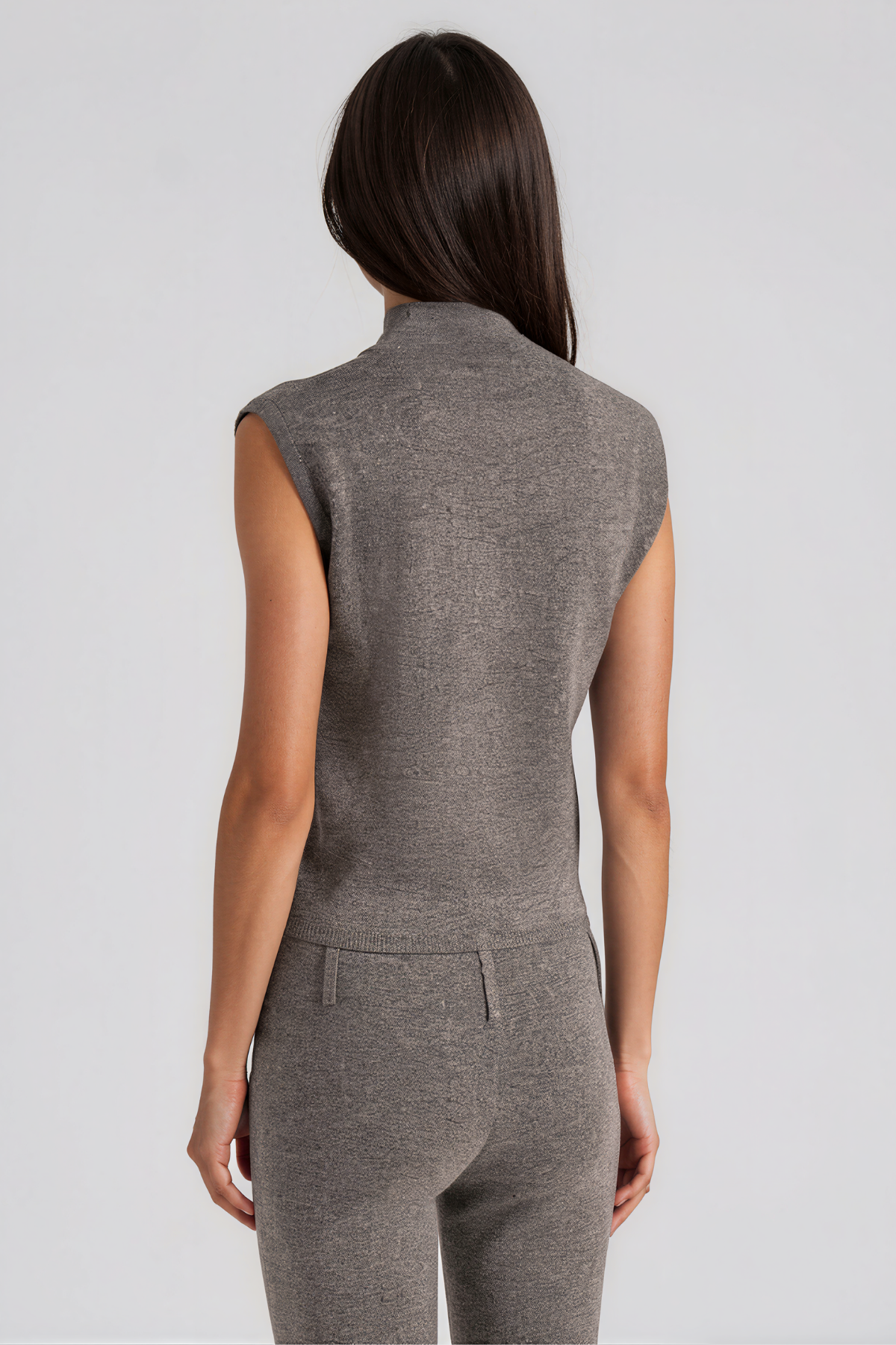 Kimba High Neck Knit Top