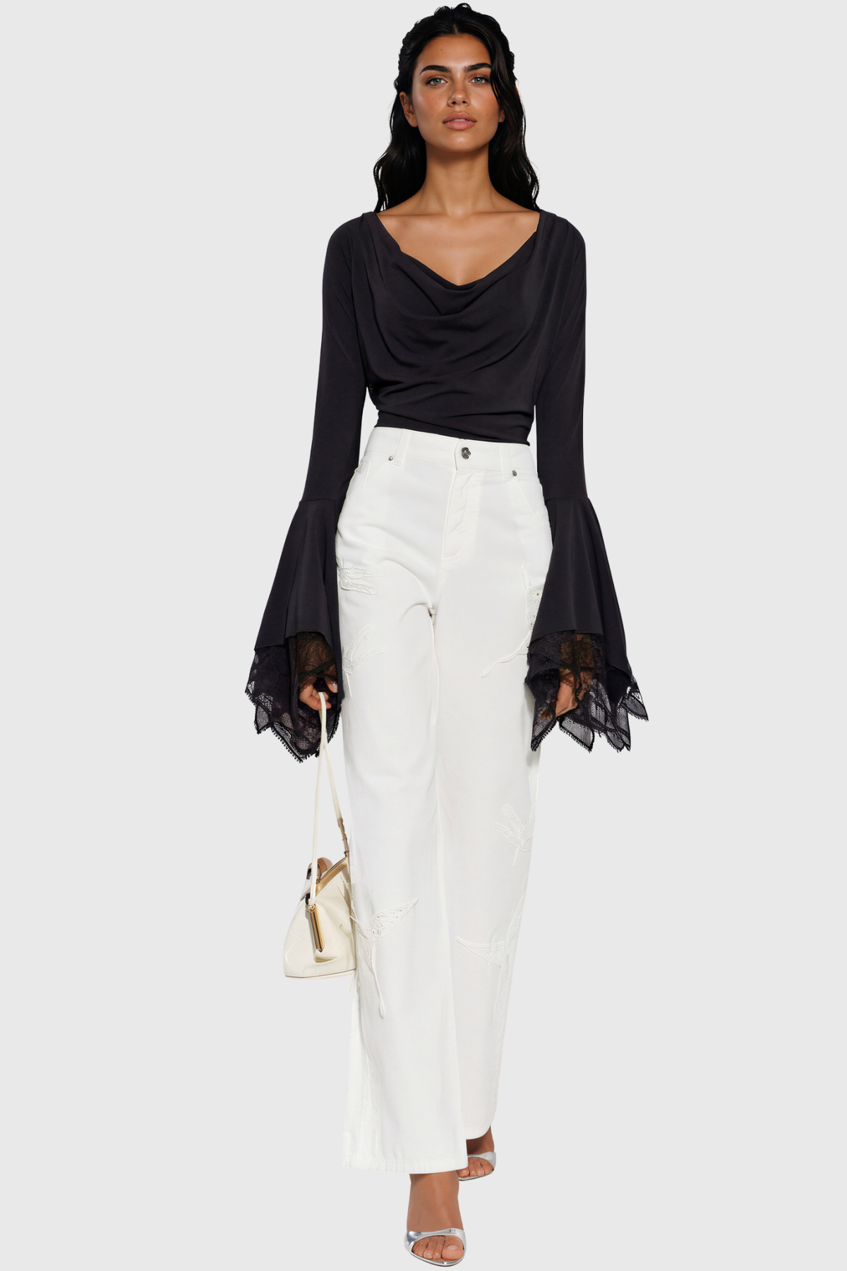 Kindle Cowl Neck Lace Bodysiut